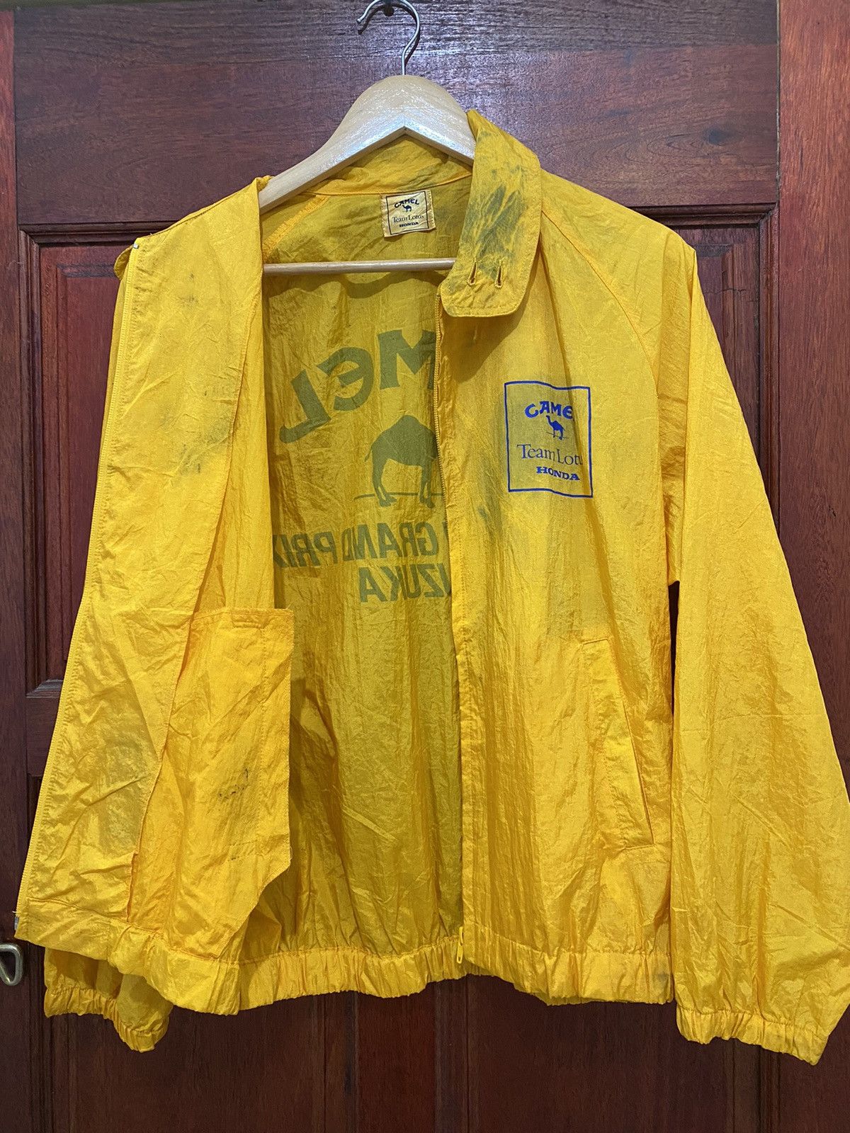 Camel × Honda × Vintage RARE🔥VINTAGE CAMEL LOTUS HONDA RACING TEAM F1 JAPAN JACKET Size US M / EU 48-50 / 2 - 3 Thumbnail