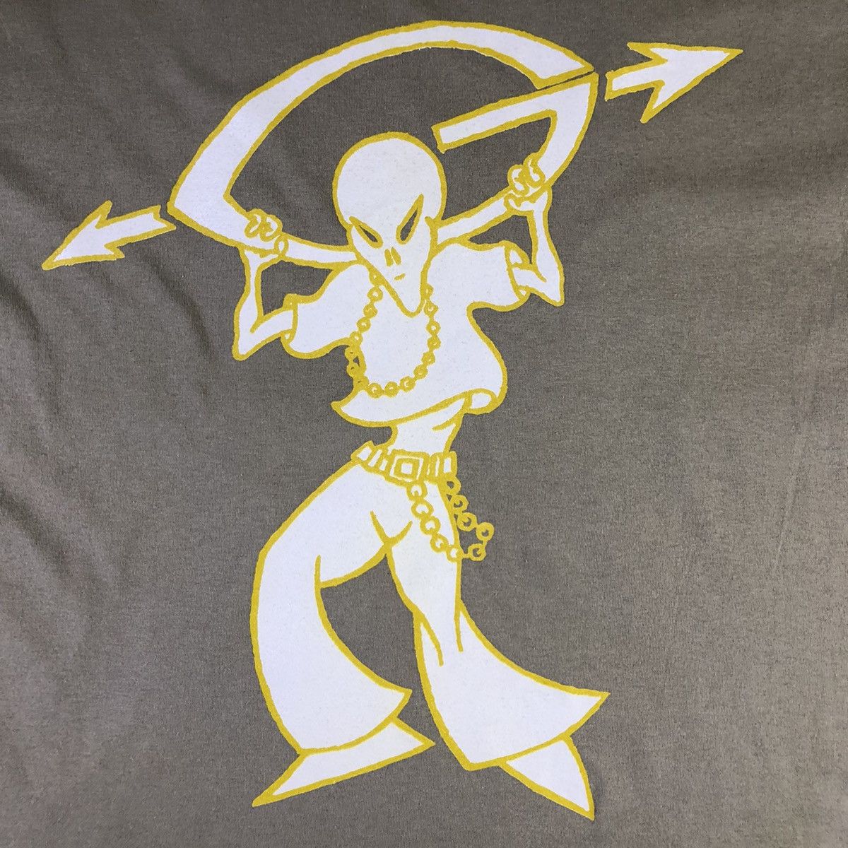 Giant Gravity Kills Alien Perversion 1998 Tour Vintage T shirt Size US XL / EU 56 / 4 - 4 Thumbnail