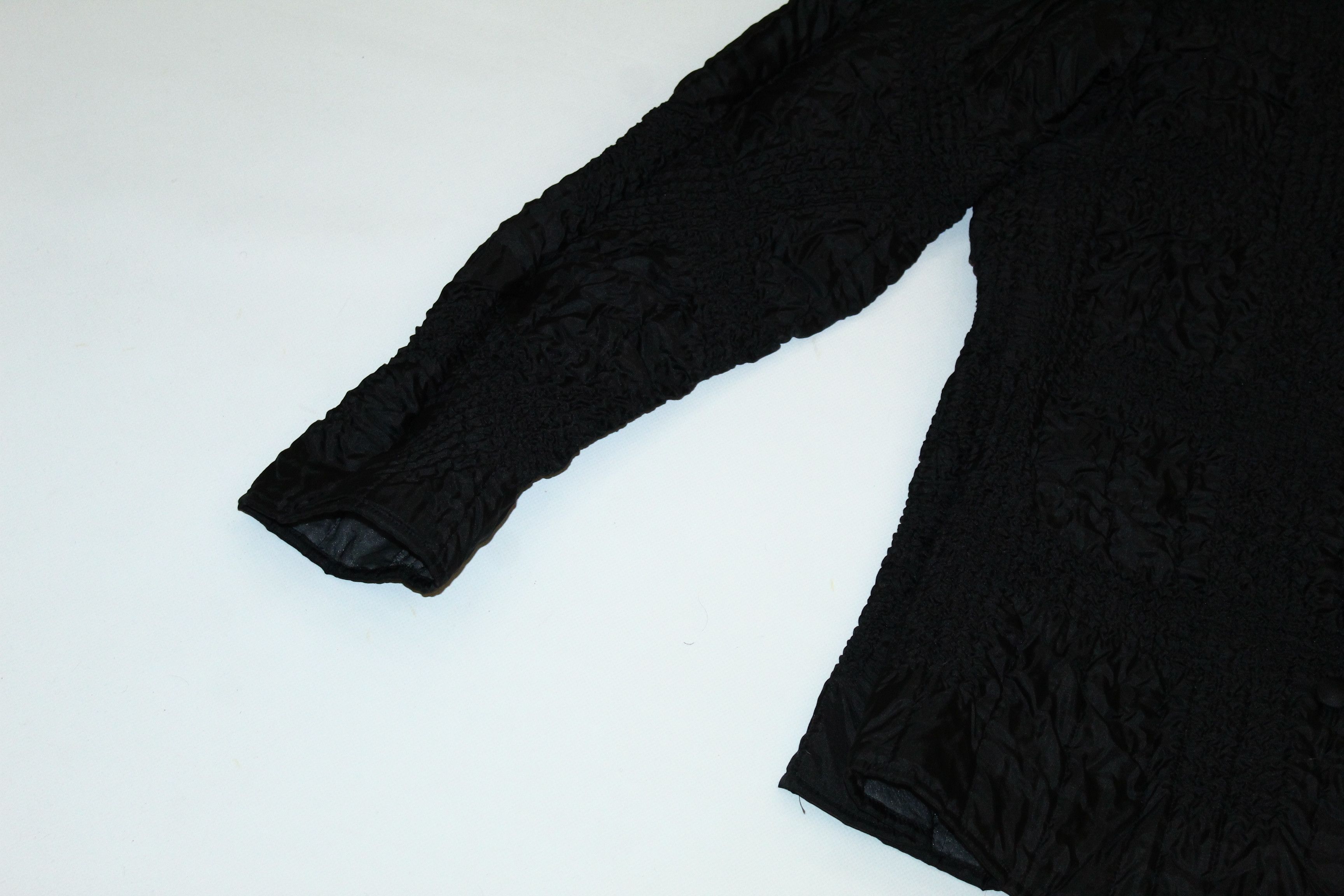 Issey Miyake 💥 RARE 💥 Yoshiki Hishinuma Black Plisse Polyester Jacket Size L / US 10 / IT 46 - 15 Thumbnail