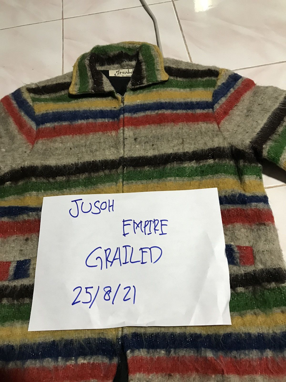 Handmade × Vintage ITZABELL MADE IN GUATEMALA HANDMADE JACKET CUSTOM Size US S / EU 44-46 / 1 - 9 Thumbnail
