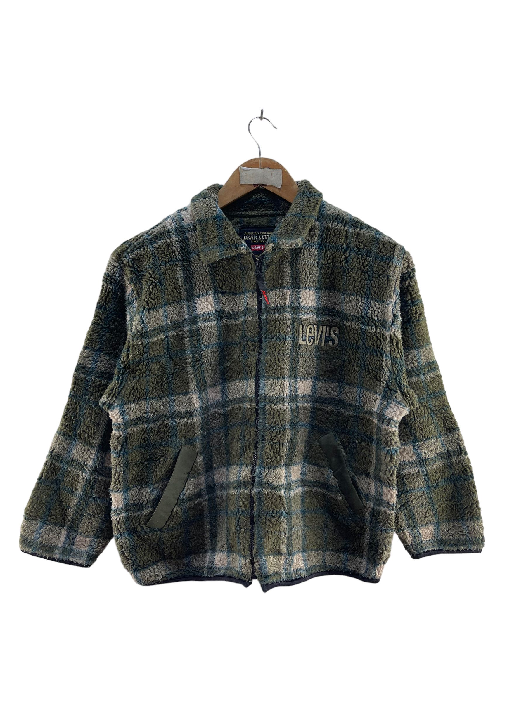 Levi's Levis America's Original Fleece Jacket Size US XS / EU 42 / 0 - 1 Thumbnail