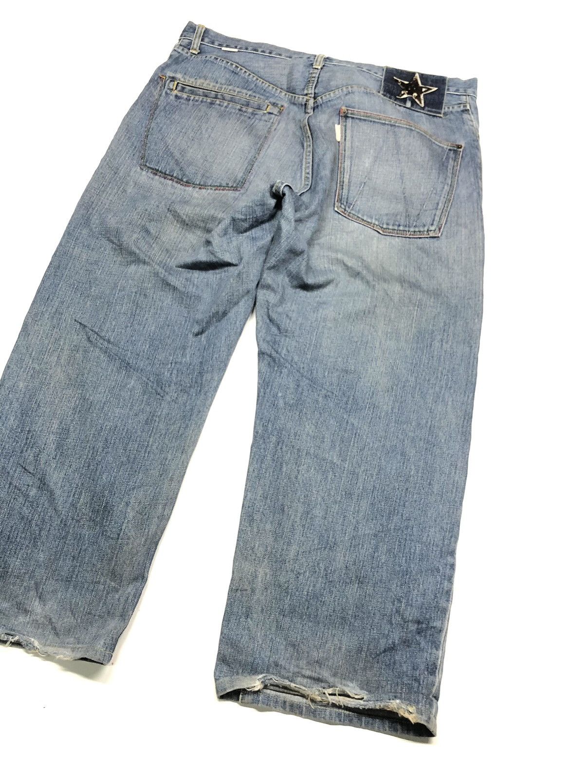 Vintage VINTAGE COAT OF ARMS THE KING DENIM JAPAN 🇯🇵 Size US 37 - 7 Thumbnail