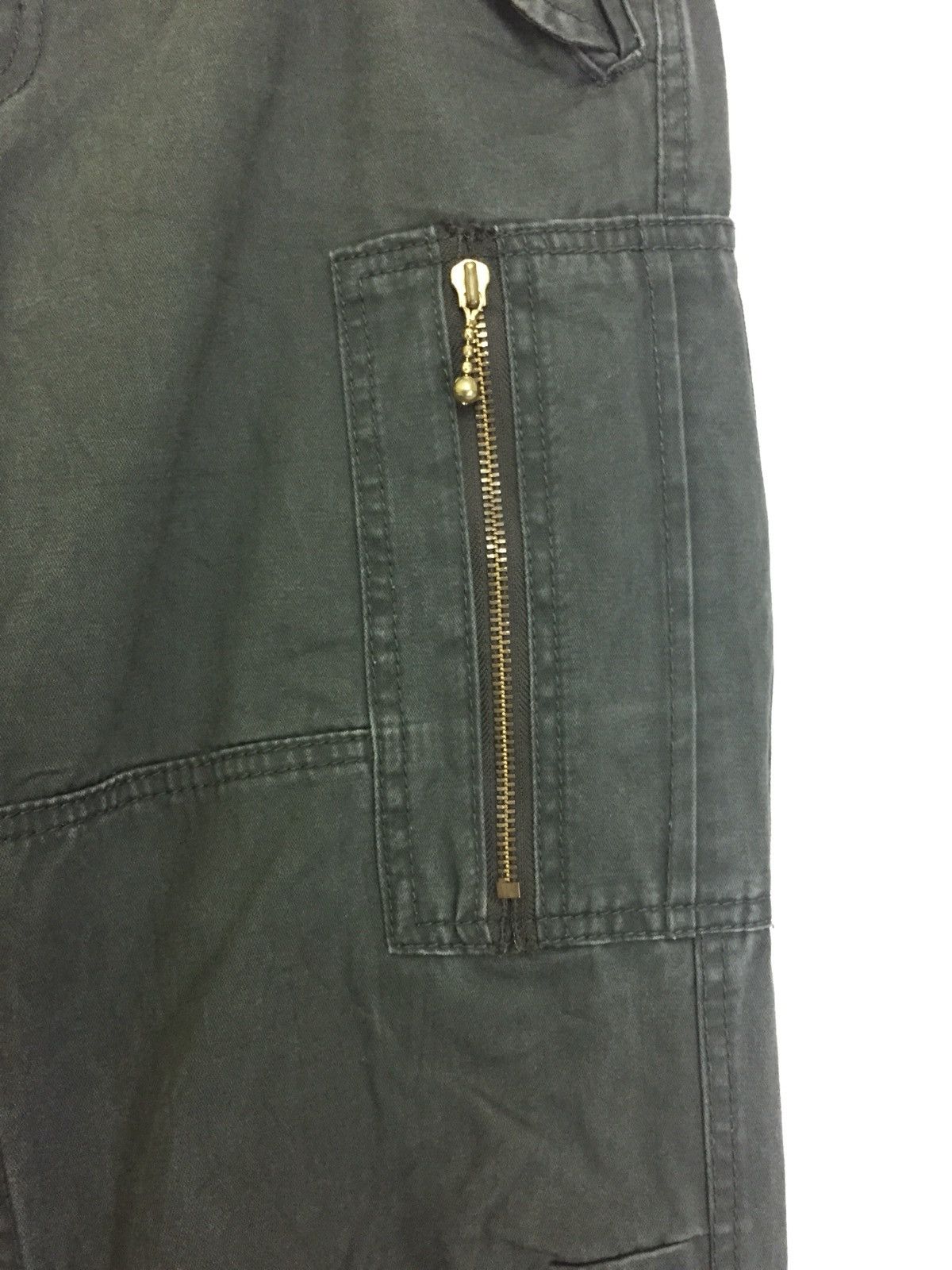 Japanese Brand Art Pants Cotton Pants Prisoner Used Size US 31 - 4 Thumbnail