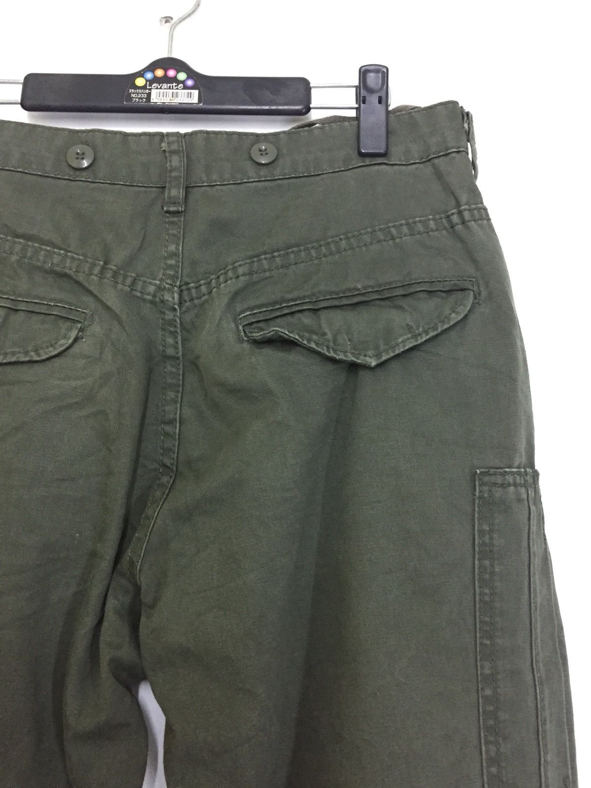 Japanese Brand Art Pants Cotton Pants Prisoner Used Size US 31 - 7 Thumbnail