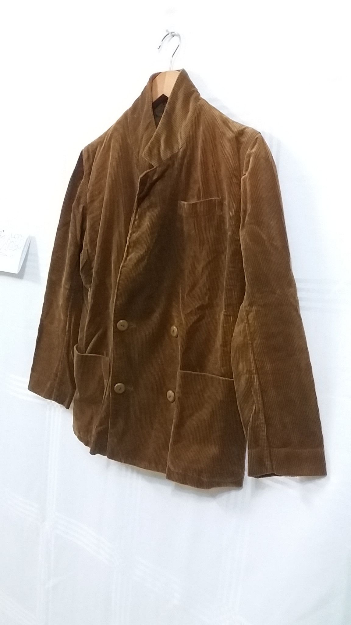 Japanese Brand Desin by yohji yamamoto velvet coat Size US M / EU 48-50 / 2 - 2 Thumbnail