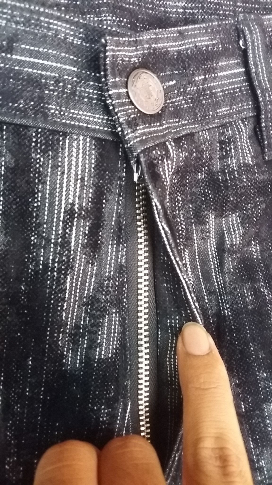 Designer Freak anser all over decorated pants velvet Size US 30 / EU 46 - 5 Thumbnail