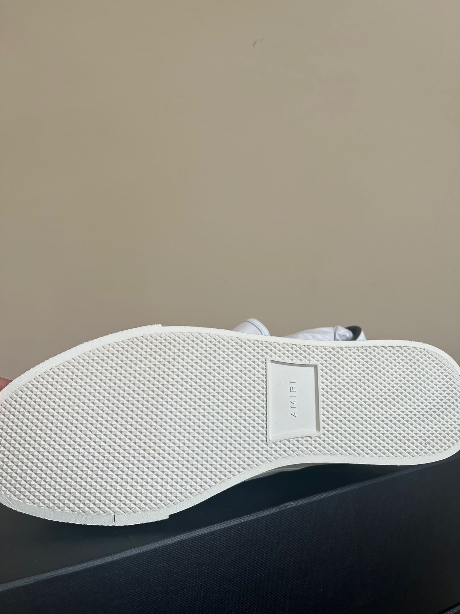 Amiri Flame Slip On in Black/White/Blue Size US 12 / EU 45 - 9 Thumbnail