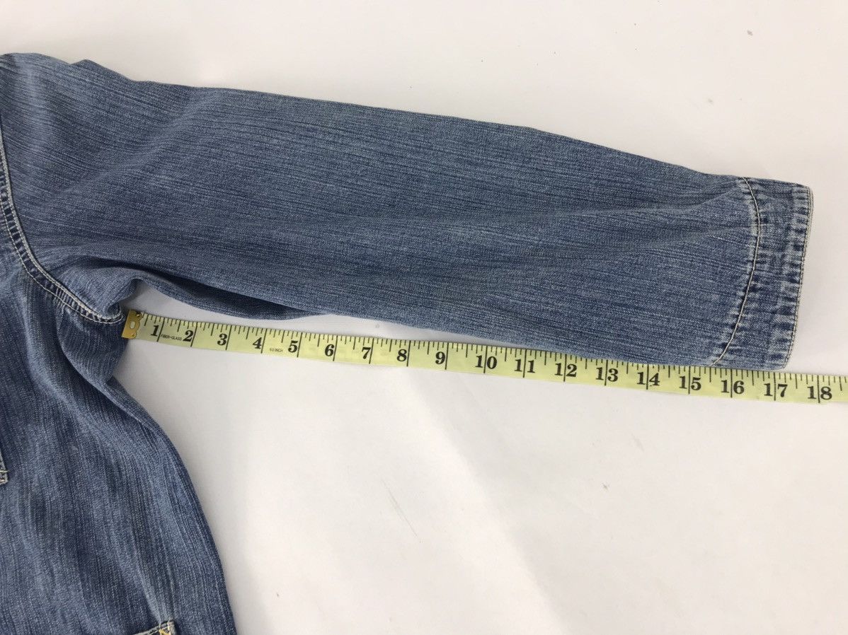 Edwin × Vintage Edwin Over Works Factory Denim Jacket Multi Pockets Size US M / EU 48-50 / 2 - 12 Thumbnail
