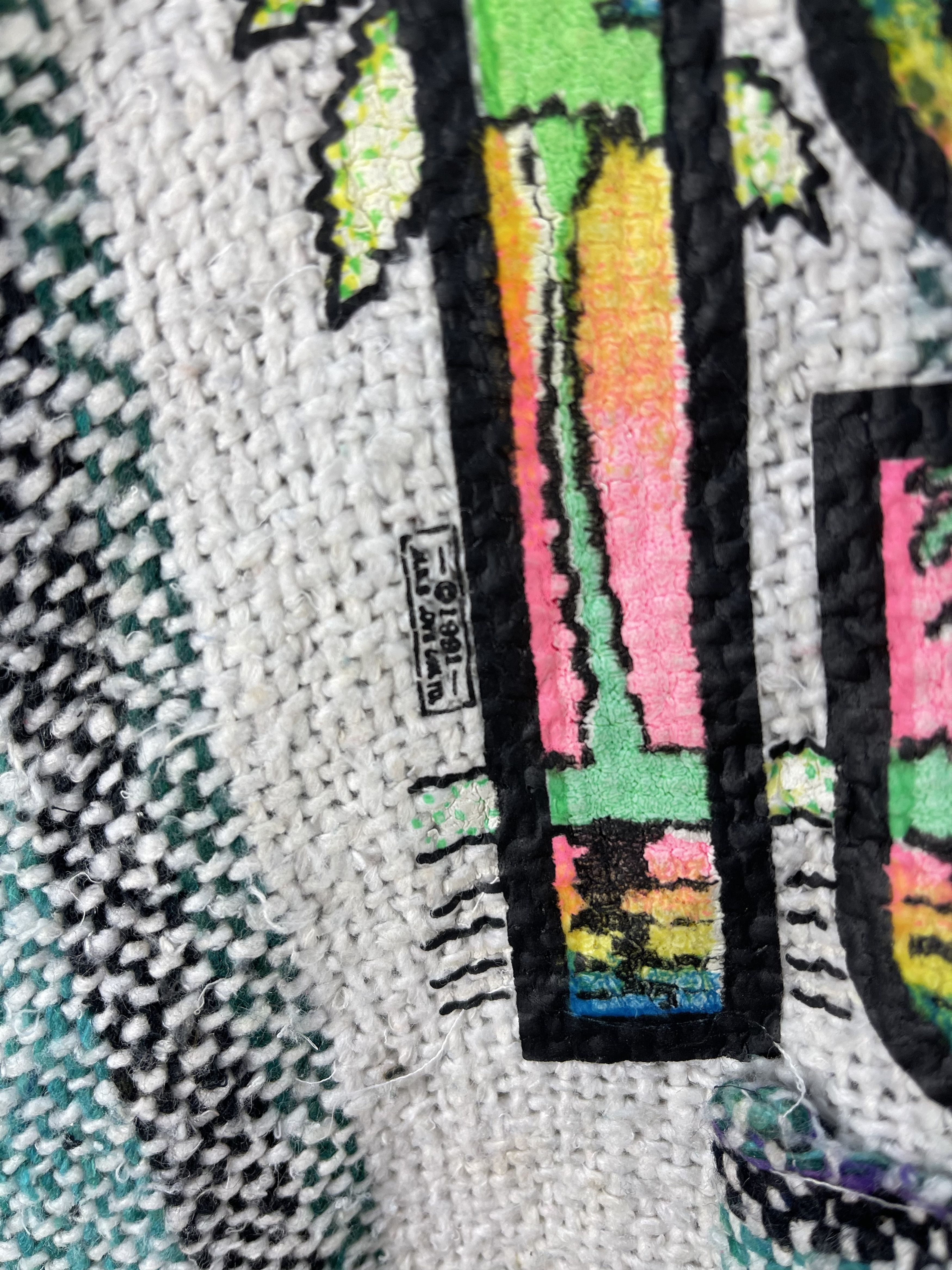 Vintage Vintage 1991 California Tijuana Mexican Woven Jacket Size US L / EU 52-54 / 3 - 8 Thumbnail
