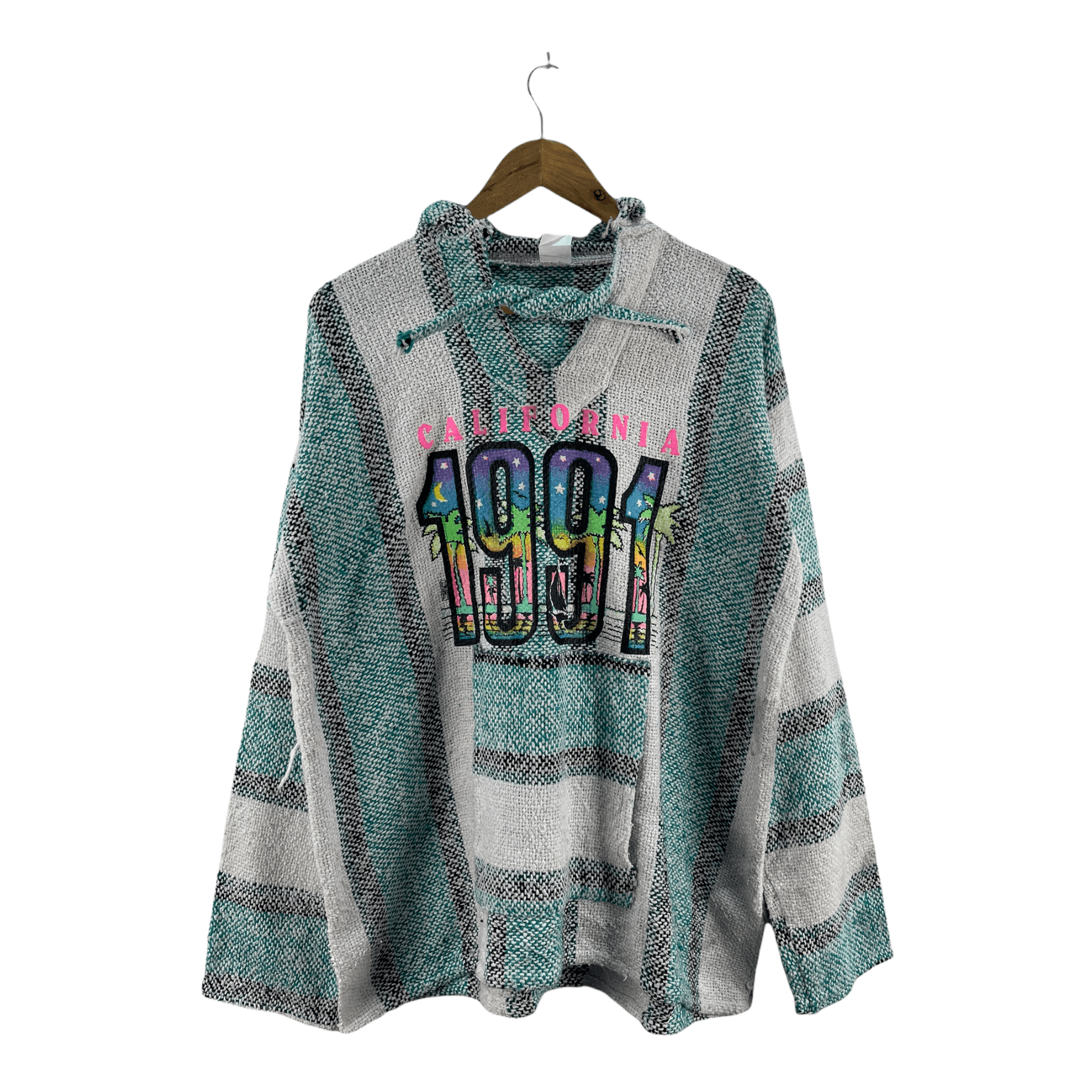 Vintage 1991 California Tijuana Mexican Woven Jacket