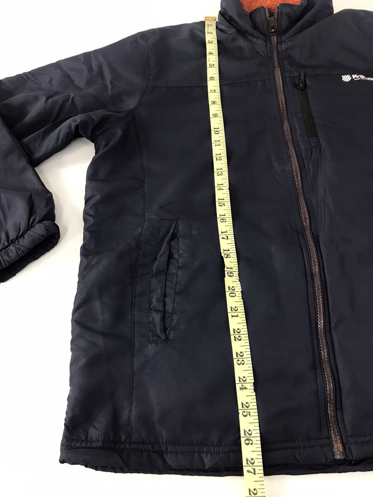 K-Swiss × Vintage K-swiss Athletic Jacket Hoodies Zip Up Wool Sherpa Inner Size US M / EU 48-50 / 2 - 9 Thumbnail