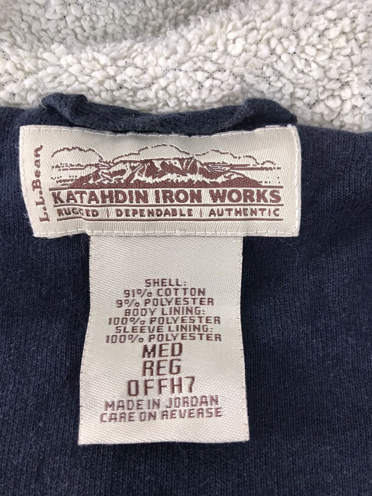 L.L. Bean L.L Bean Katahdin Iron Works Hoodies Zipper Sherpa Inner Size US M / EU 48-50 / 2 - 5 Thumbnail