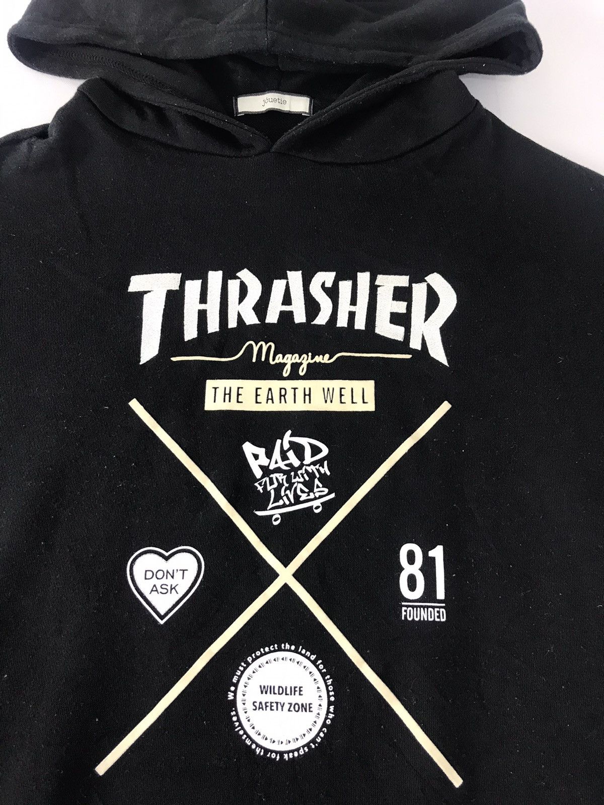 Thrasher Jouetie Trasher Magazine The Earth Well Hoodies Size US M / EU 48-50 / 2 - 2 Thumbnail