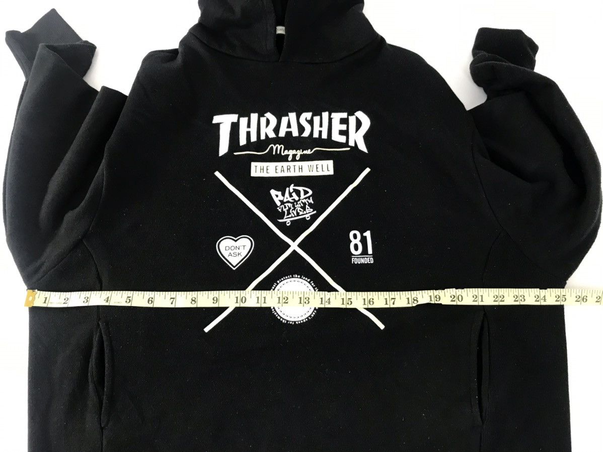 Thrasher Jouetie Trasher Magazine The Earth Well Hoodies Size US M / EU 48-50 / 2 - 9 Thumbnail