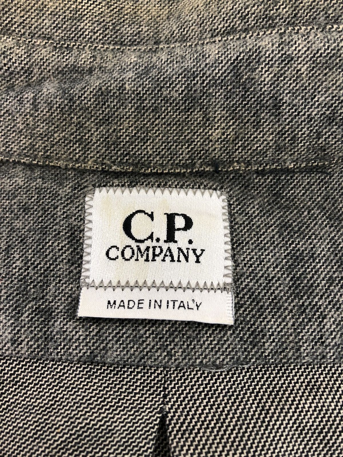 C.P. Company CP Company Shirt Single Pocket Grey Denim Workwear Size US L / EU 52-54 / 3 - 3 Thumbnail