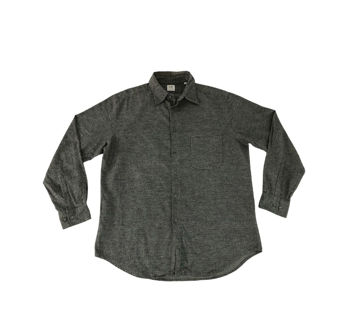 C.P. Company CP Company Shirt Single Pocket Grey Denim Workwear Size US L / EU 52-54 / 3 - 1 Thumbnail