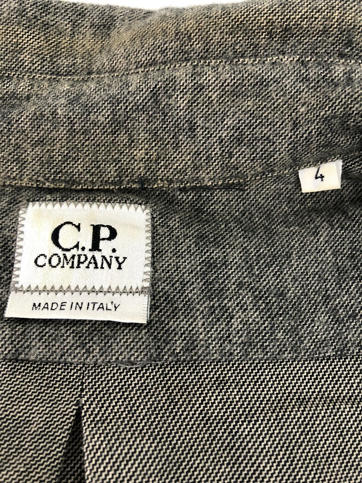 C.P. Company CP Company Shirt Single Pocket Grey Denim Workwear Size US L / EU 52-54 / 3 - 2 Thumbnail
