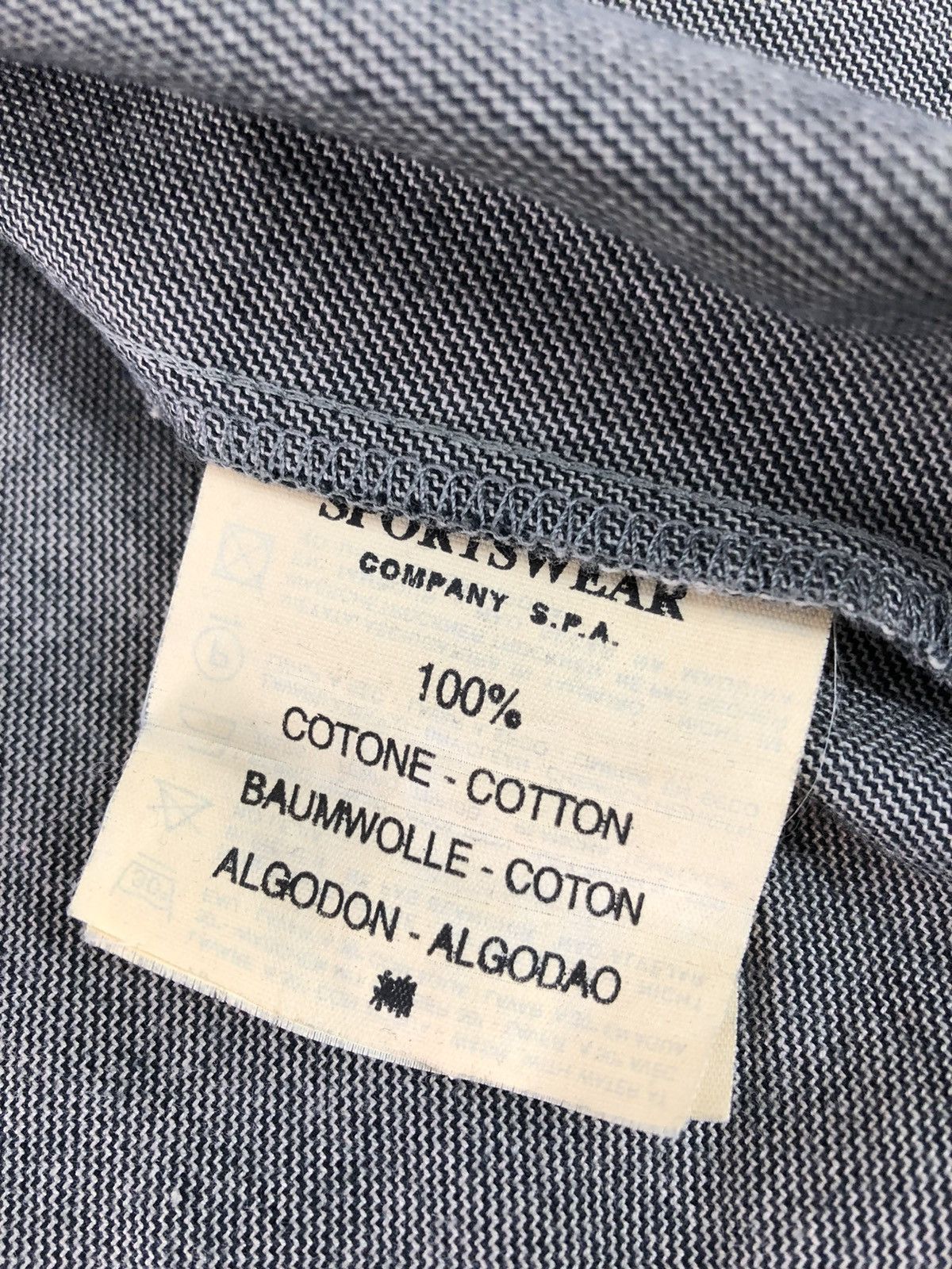 C.P. Company CP Company Shirt Single Pocket Grey Denim Workwear Size US L / EU 52-54 / 3 - 7 Thumbnail