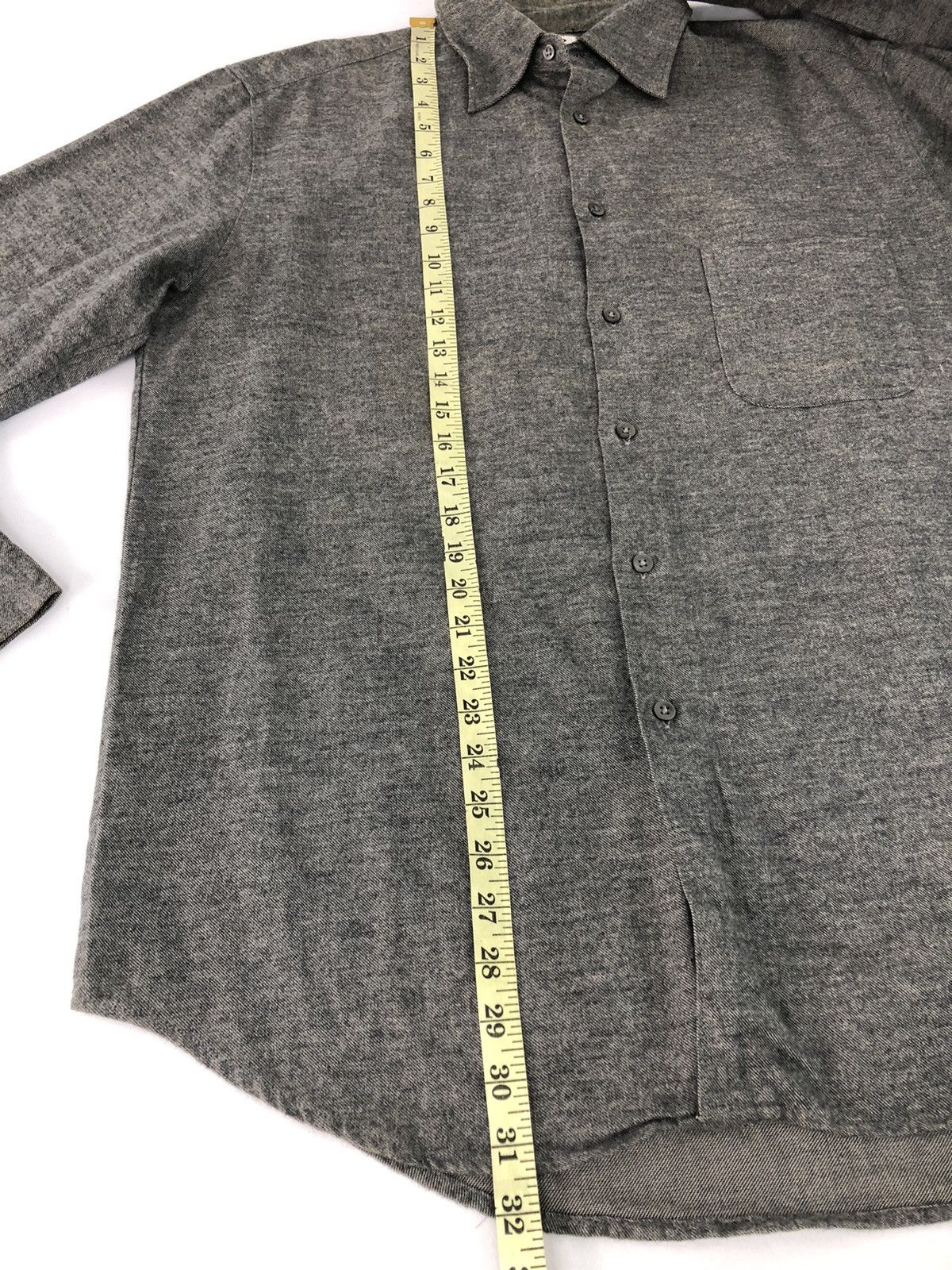 C.P. Company CP Company Shirt Single Pocket Grey Denim Workwear Size US L / EU 52-54 / 3 - 11 Thumbnail