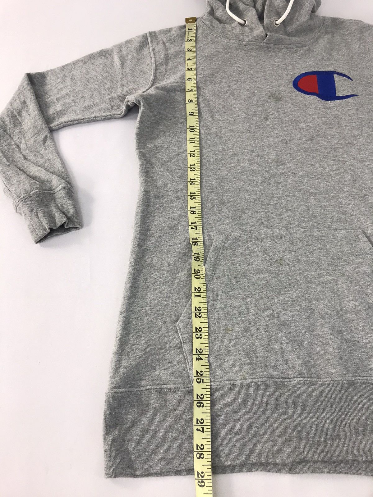 Champion × Vintage Champion Ladies Hoodies Big Front Pocket Big Logo Design Size M / US 6-8 / IT 42-44 - 13 Thumbnail