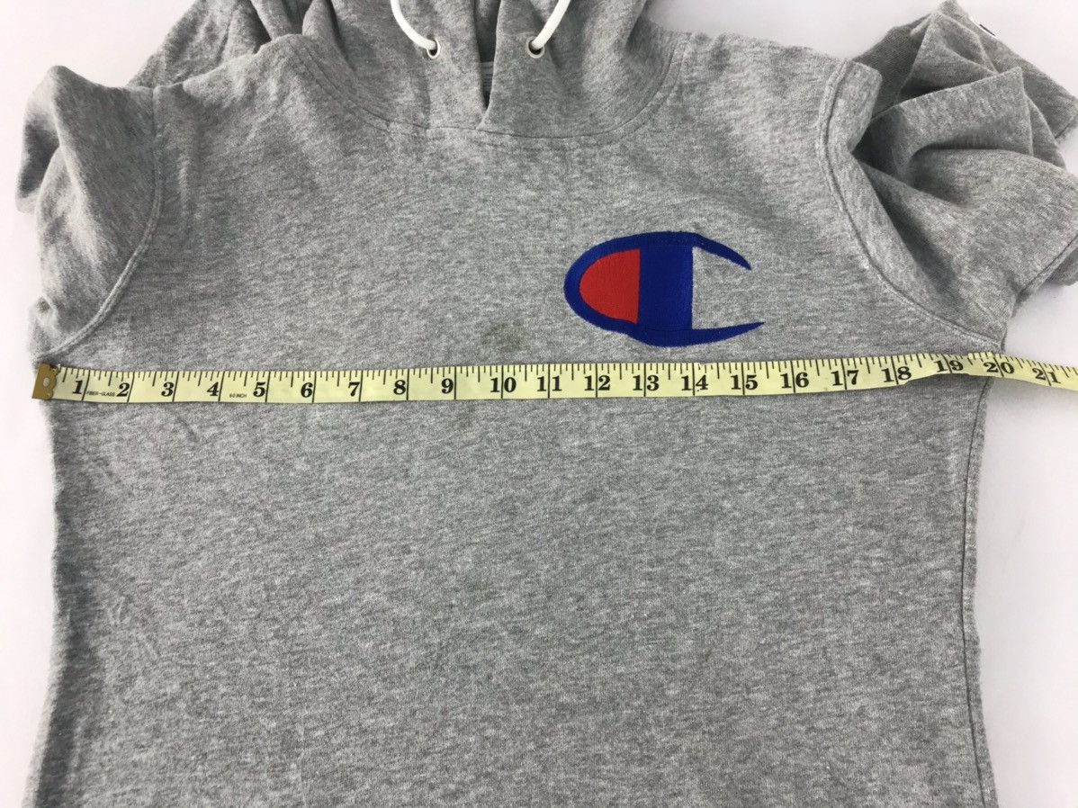 Champion × Vintage Champion Ladies Hoodies Big Front Pocket Big Logo Design Size M / US 6-8 / IT 42-44 - 12 Thumbnail