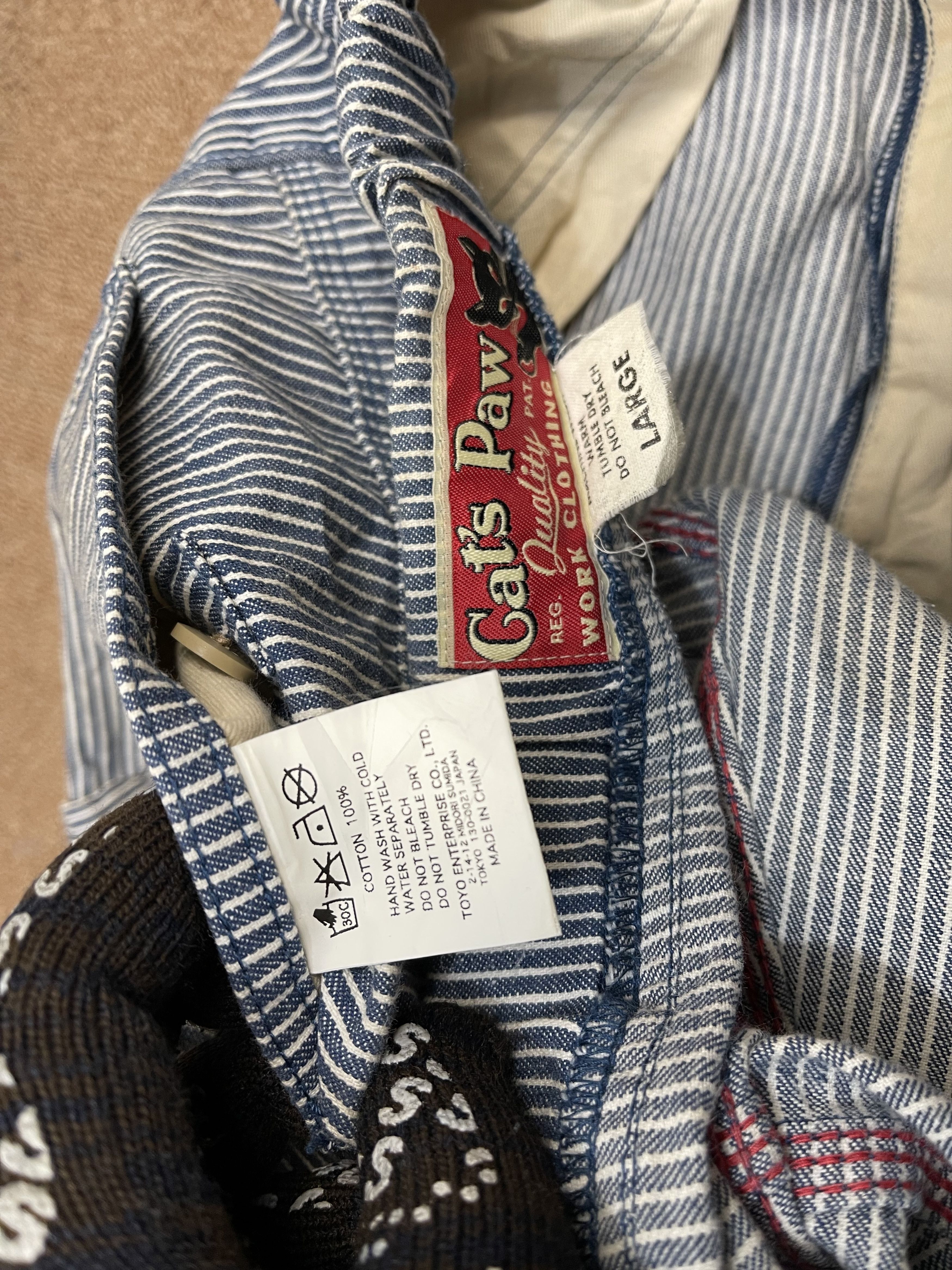 CAT'S PAW Cat's Paw by Toyo Enterprises Hickory Trouser Size US 34 / EU 50 - 12 Thumbnail