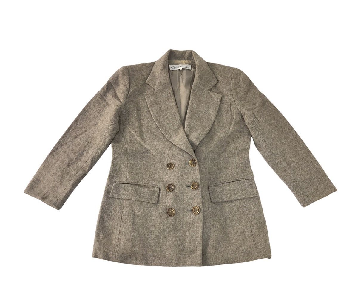 Christian Dior Monsieur Christian Dior Luxury Double Breasted Jacket Blazer Coat Size 36R - 1 Thumbnail