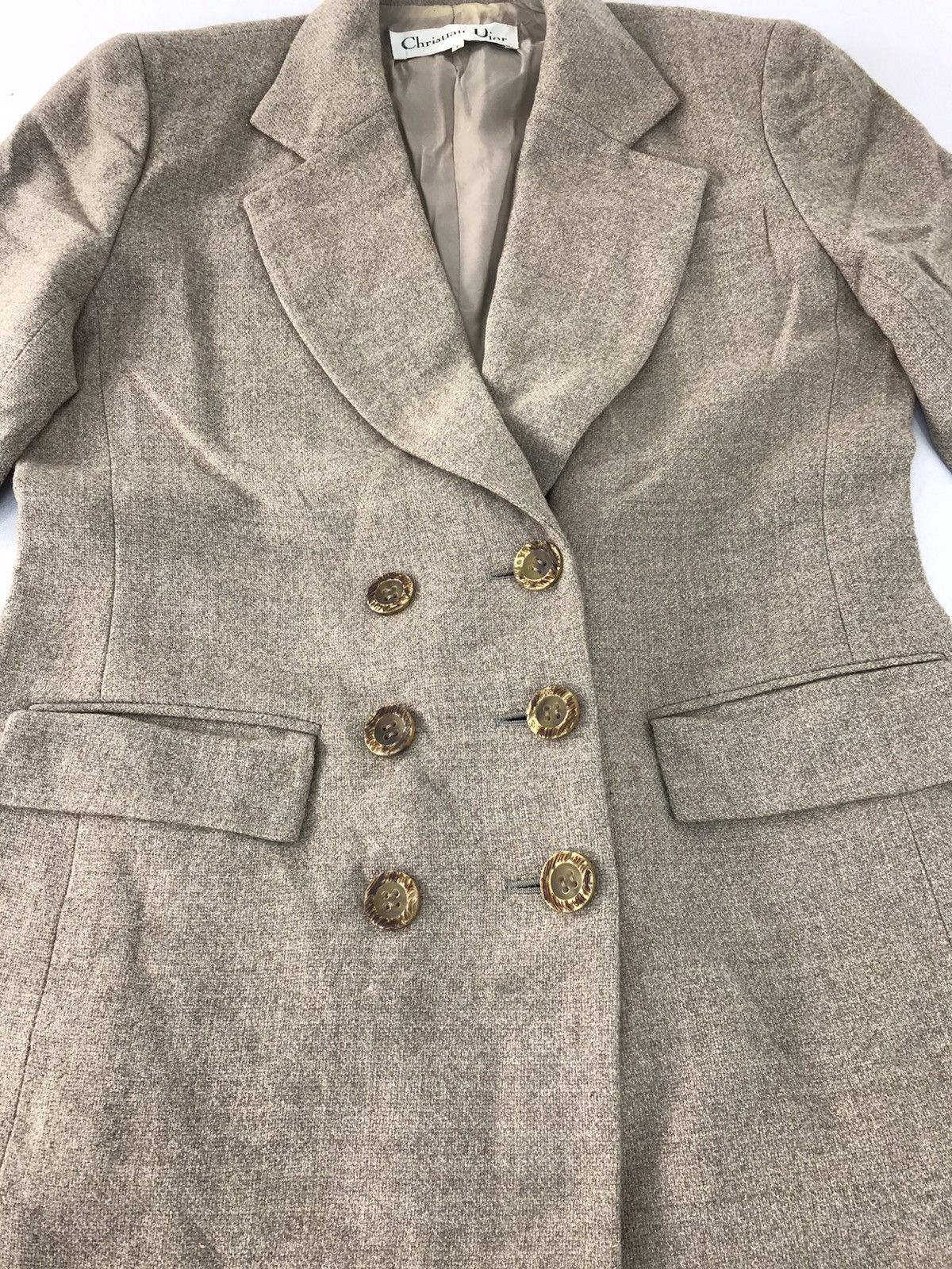Christian Dior Monsieur Christian Dior Luxury Double Breasted Jacket Blazer Coat Size 36R - 2 Thumbnail