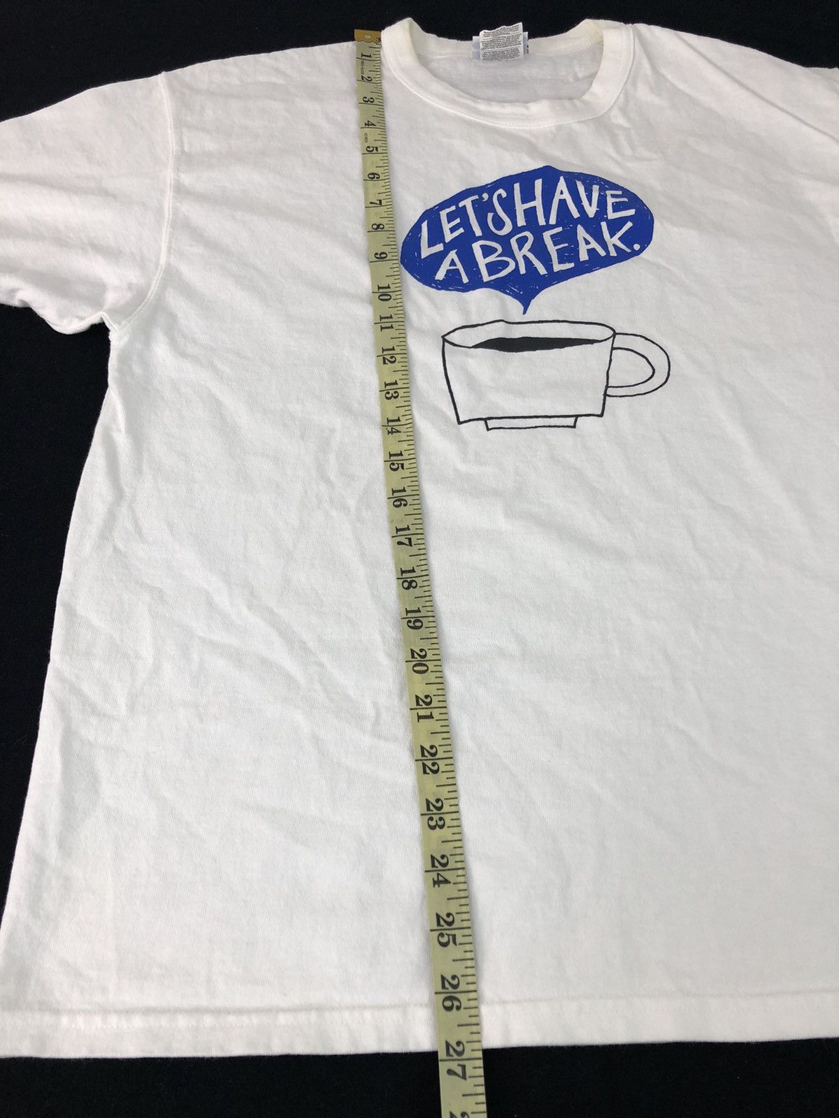 Champion Vintage Champion Lets Have Break Coffee Cup Logo T-shirt Size US M / EU 48-50 / 2 - 9 Thumbnail