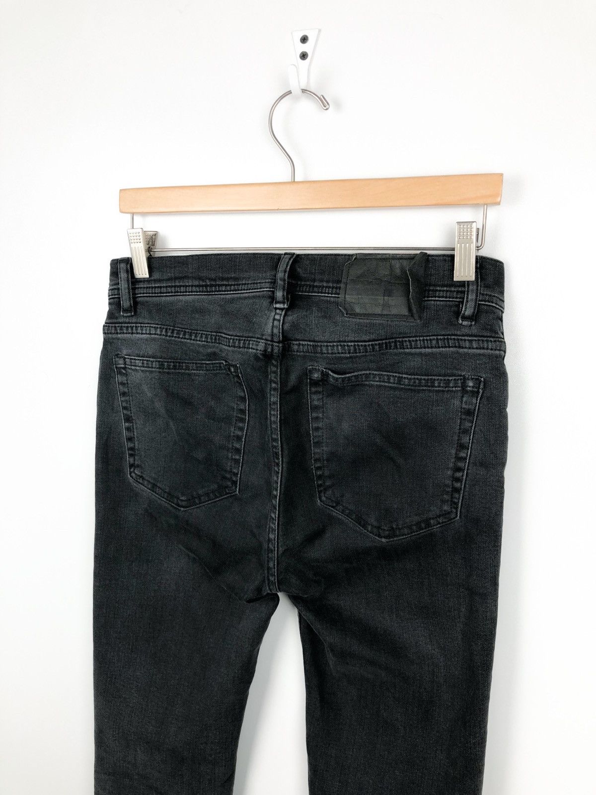 Acne Studios Acne Studios Bla Knost Stockholm Luxury Pant Black 30/30 Size US 30 / EU 46 - 2 Thumbnail