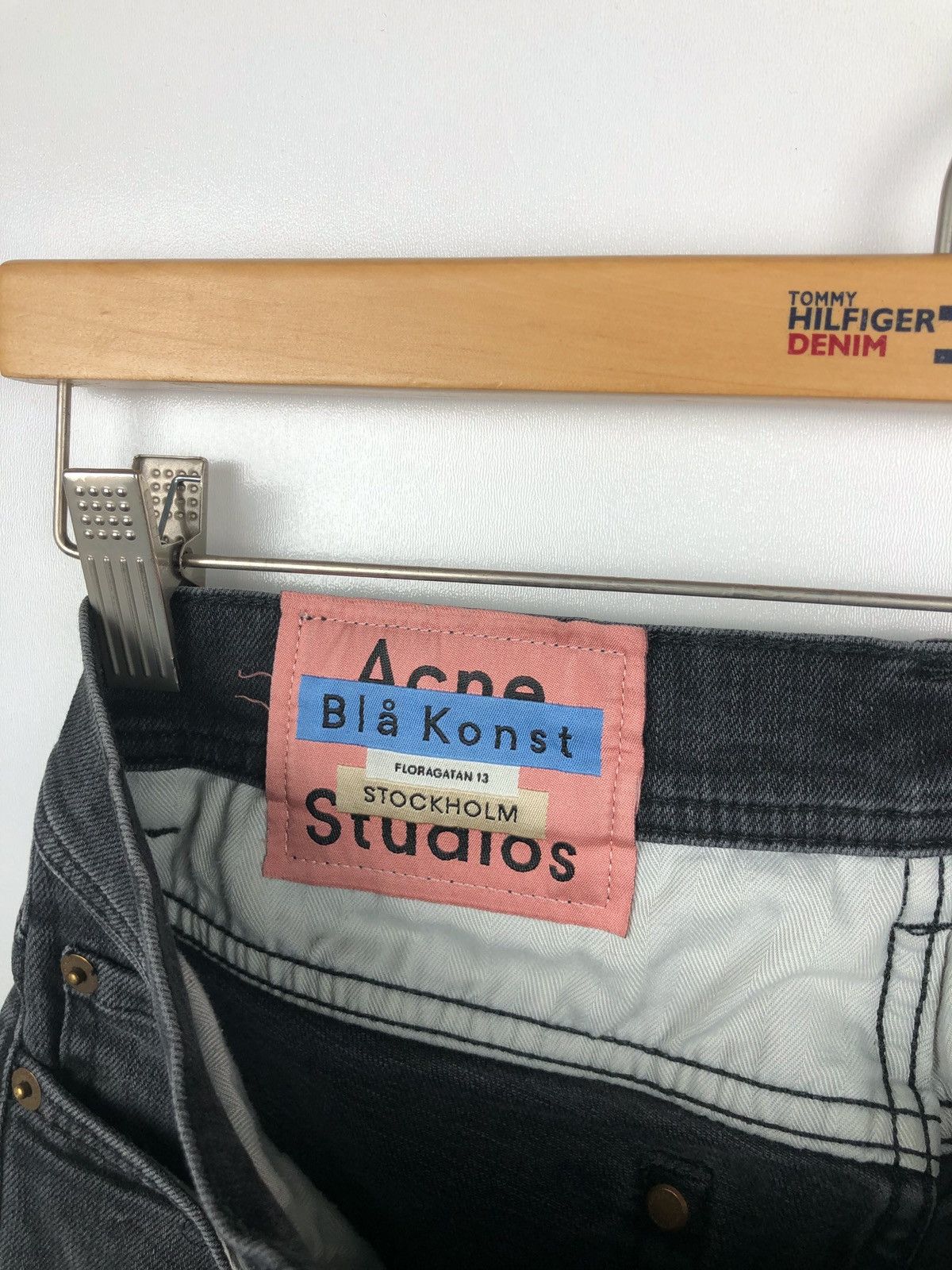 Acne Studios Acne Studios Bla Knost Stockholm Luxury Pant Black 30/30 Size US 30 / EU 46 - 7 Thumbnail
