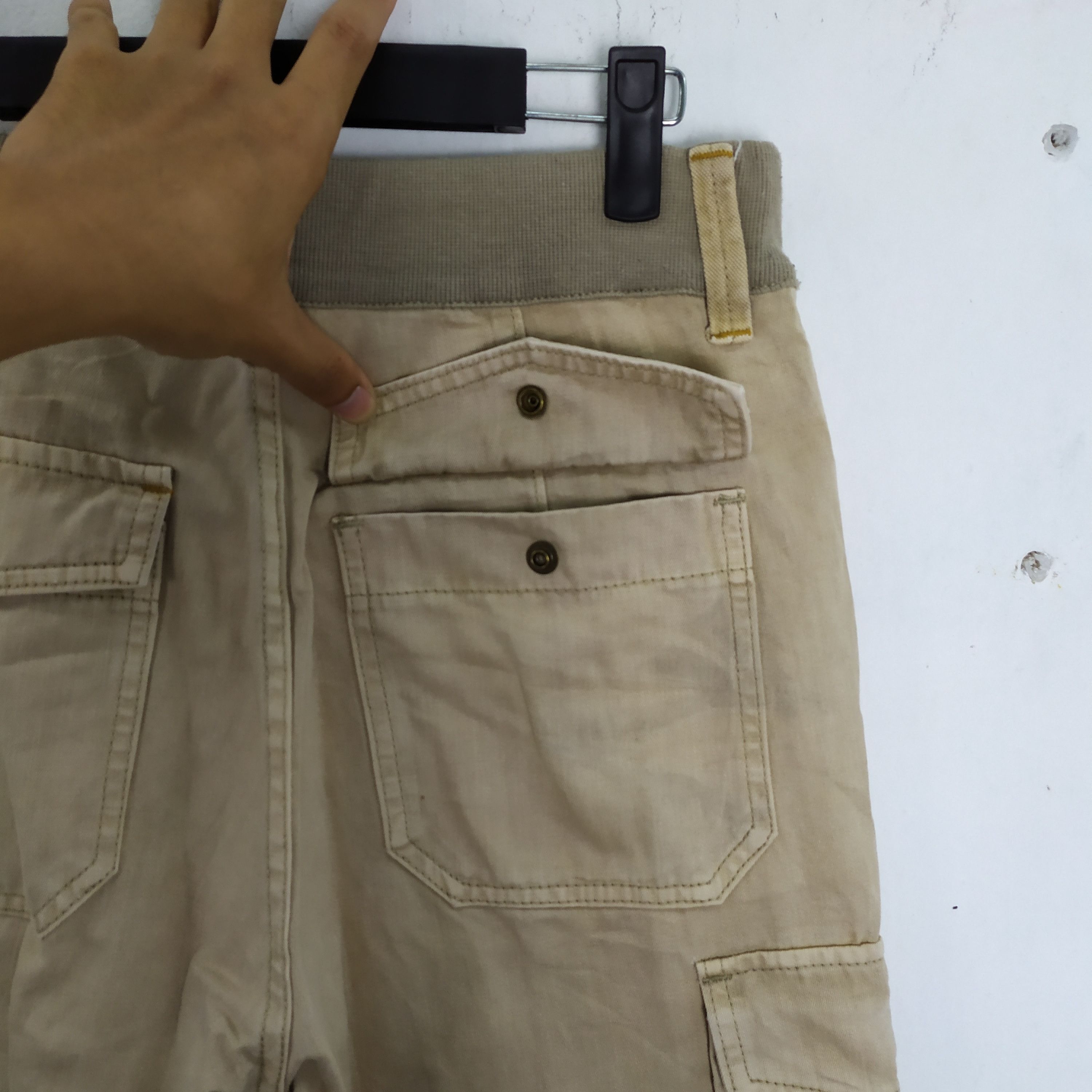 Japanese Brand JOGGERS PANTS x OUTDOOR CARGO PANTS DRAWSTRING WAIST Size US 26 / EU 42 - 13 Thumbnail