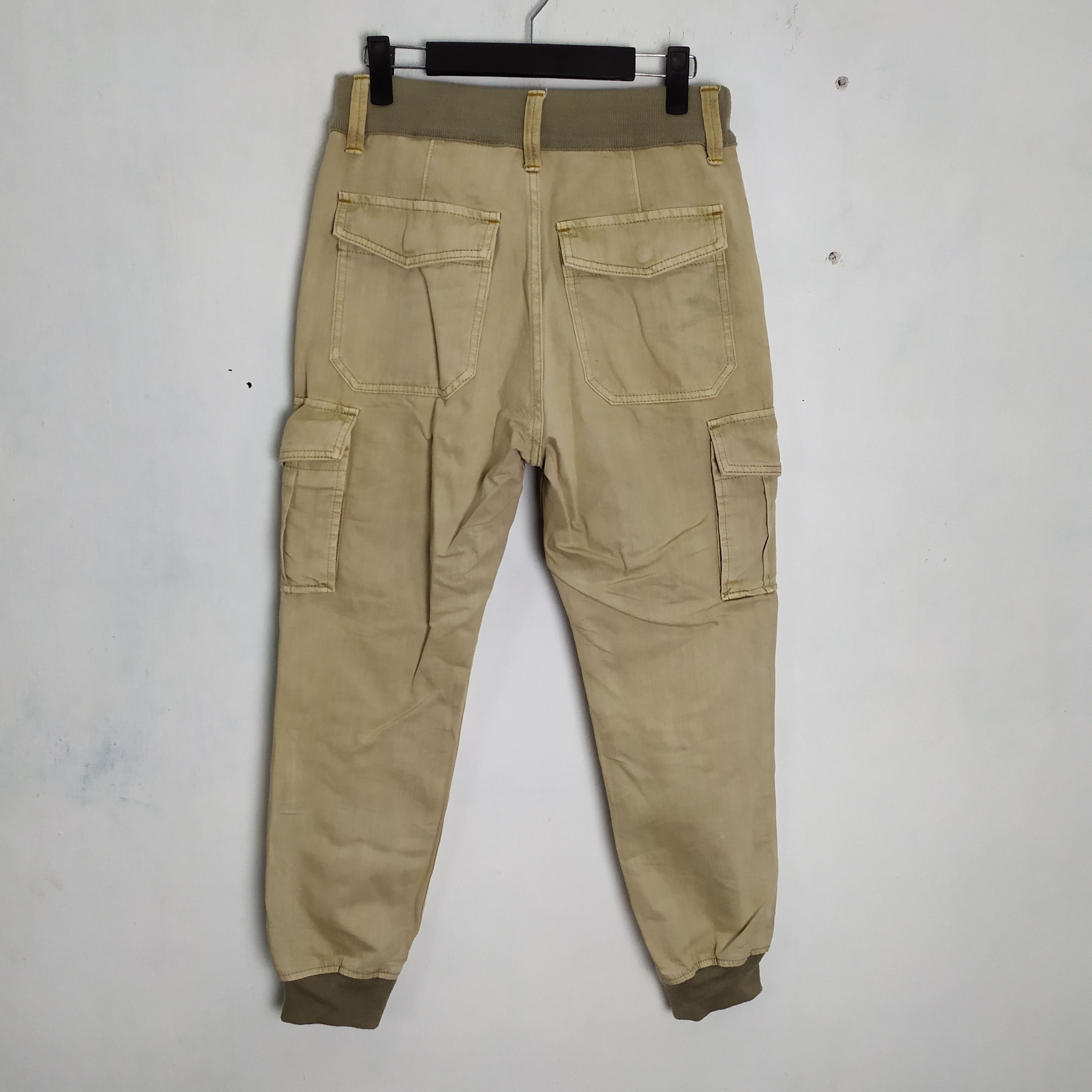 Japanese Brand JOGGERS PANTS x OUTDOOR CARGO PANTS DRAWSTRING WAIST Size US 26 / EU 42 - 10 Thumbnail