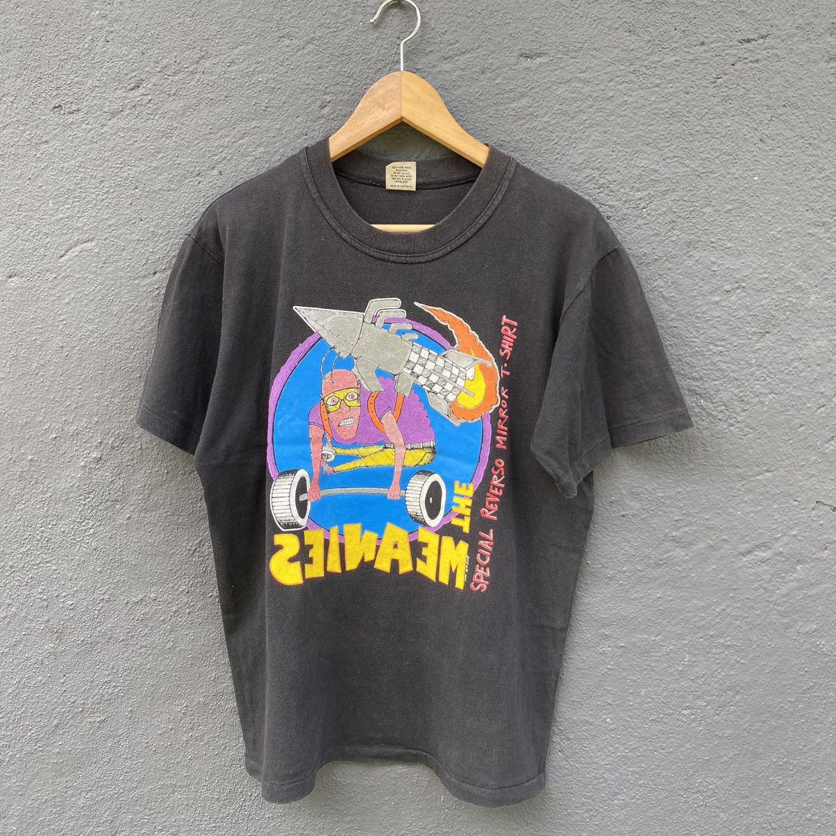 Vintage Faded 90s The Meanies Punk Rock Australian Band