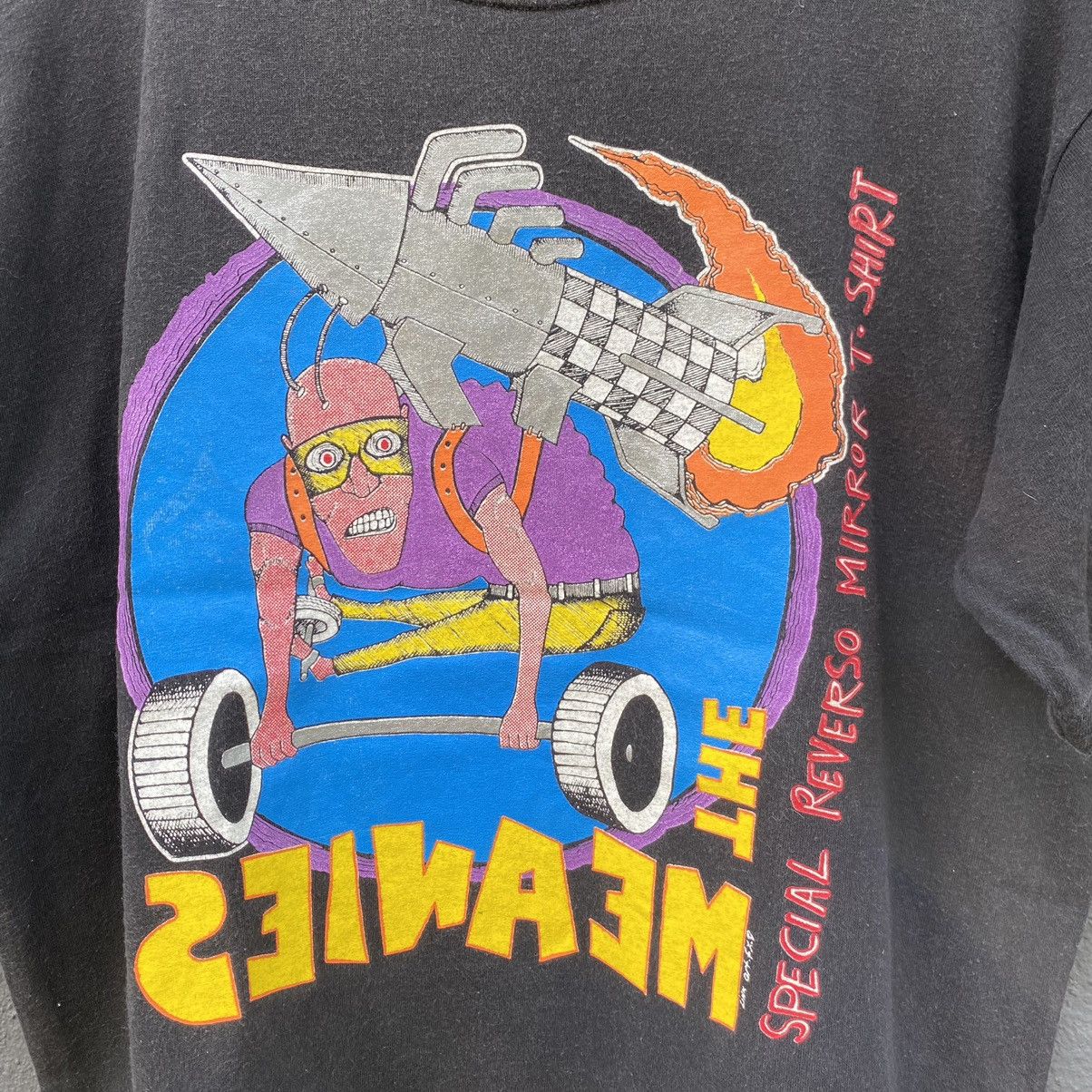 Band Tees Thrashed Faded Vintage 90s The Meanies Band ERD GRUNGE TEE Size US M / EU 48-50 / 2 - 2 Thumbnail