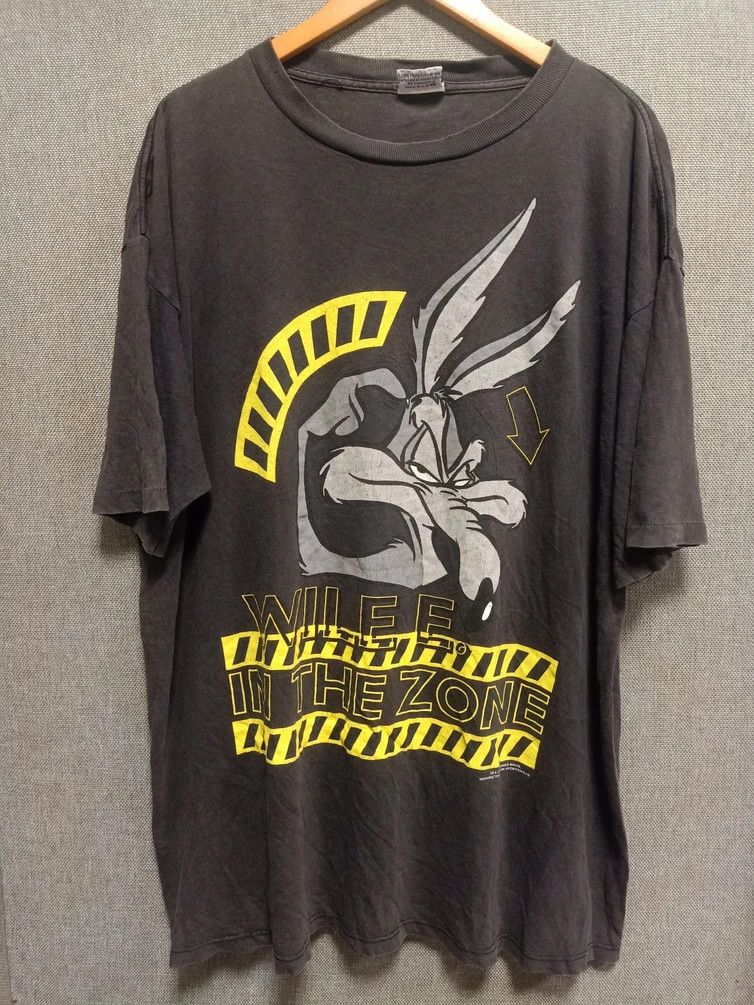 Cartoon Network × Vintage × Warner Bros vintage t shirt 90s Warner bros wile e road runner Size US XXL / EU 58 / 5 - 1 Thumbnail