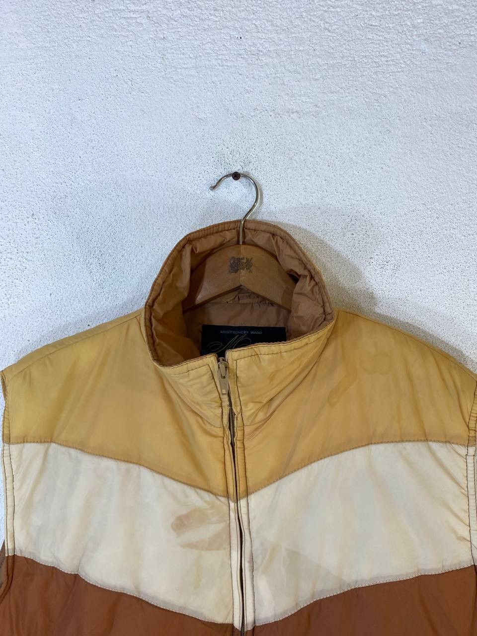 Original Montgomery Vintage Montgomery Ward Retro Puffer Vest Nice Design Size US L / EU 52-54 / 3 - 4 Thumbnail