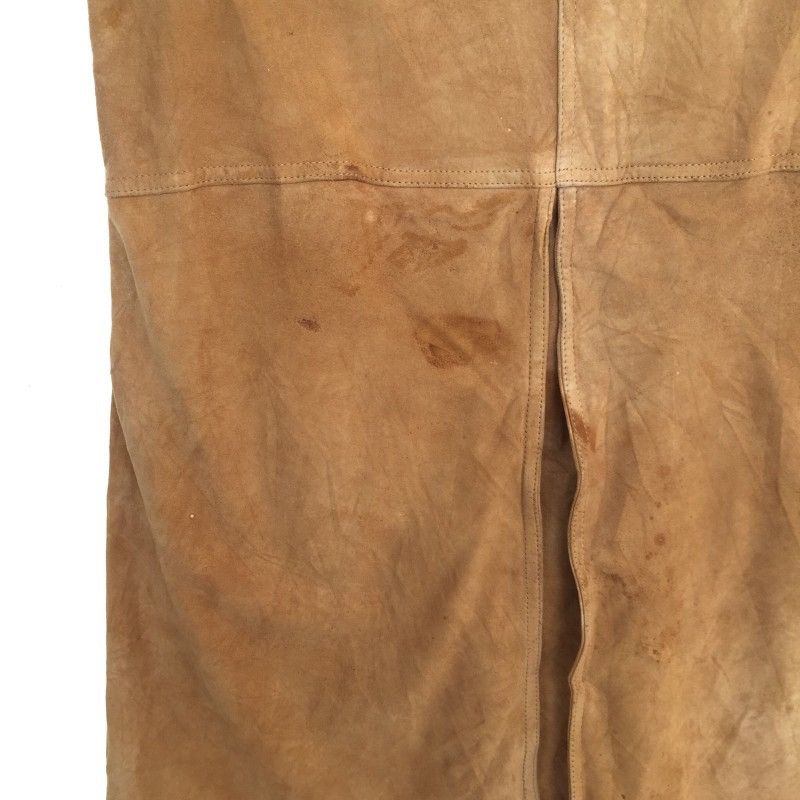 Issey Miyake × Leather Vintage Issey Miyake Hai Sporting Gear Suede Leather Size 26" / US 2 / IT 38 - 7 Thumbnail