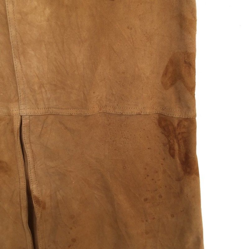 Issey Miyake × Leather Vintage Issey Miyake Hai Sporting Gear Suede Leather Size 26" / US 2 / IT 38 - 4 Thumbnail