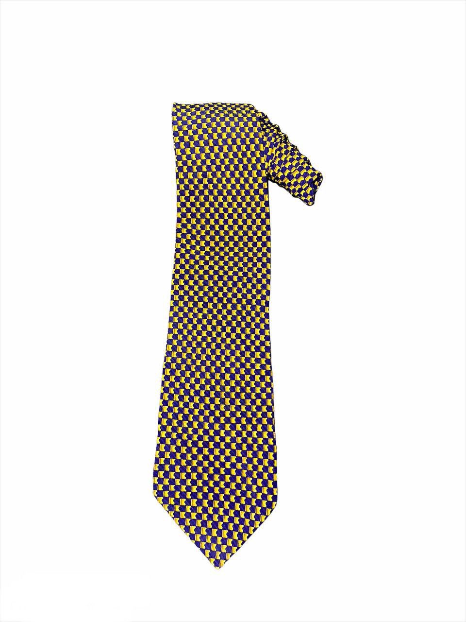 Yves Saint Laurent Yves saint laurent silk tie nice design Size ONE SIZE - 1 Thumbnail