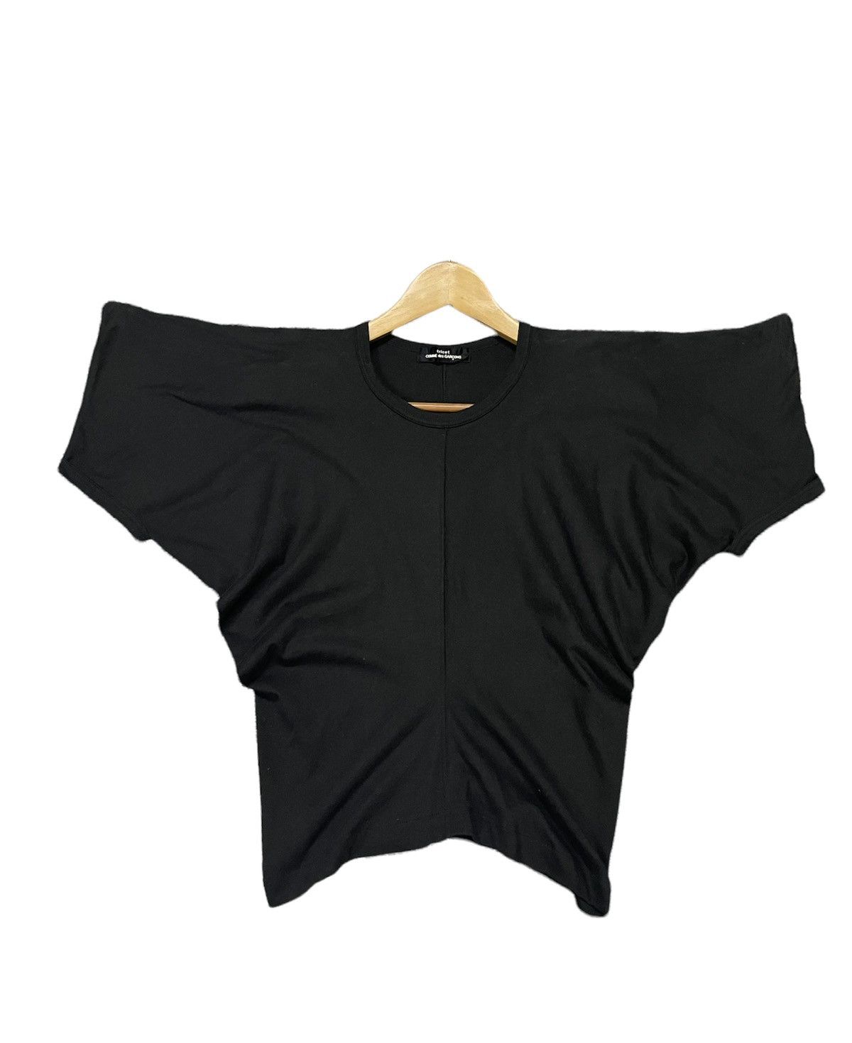 image of Deleted 5Hoursvintage Comme Des Garcons Batwing Shirt in Black, Women's (Size XS)