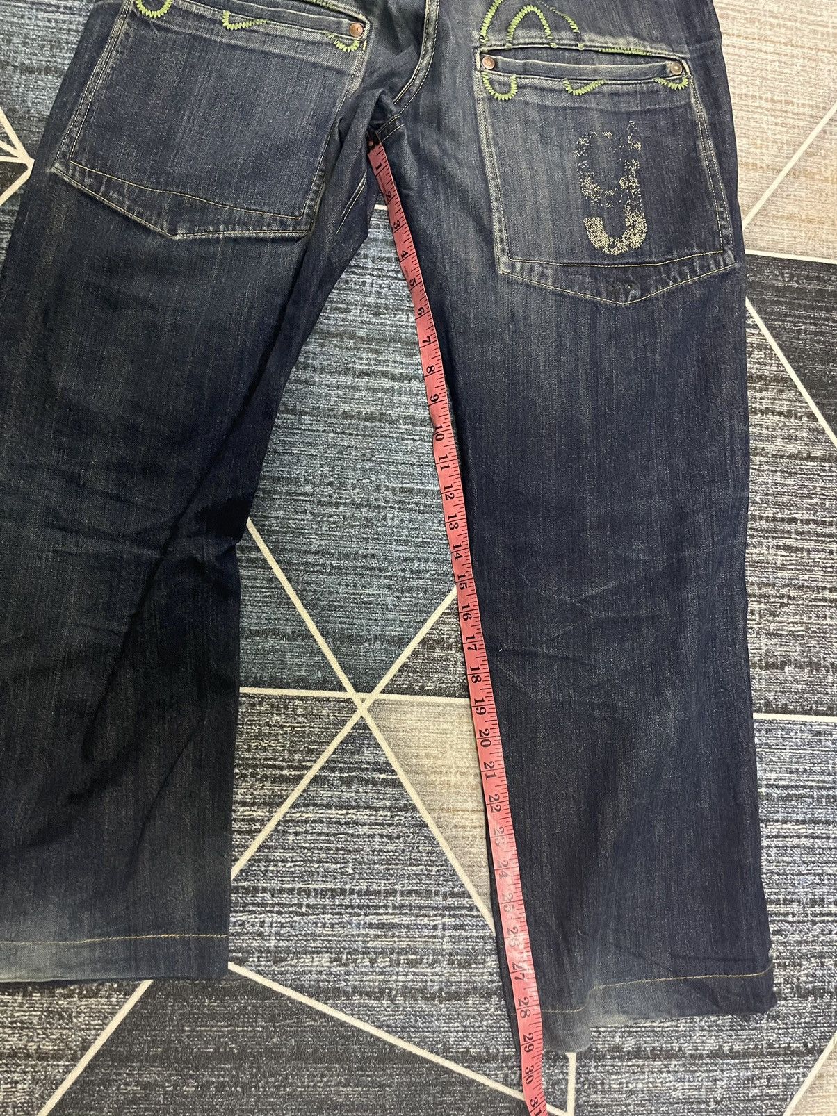 Evisu 📌Binding Now📌EVISU YAMANE SIOTANI BROTHERS DENIM SELVEDGE Size US 39 - 13 Thumbnail