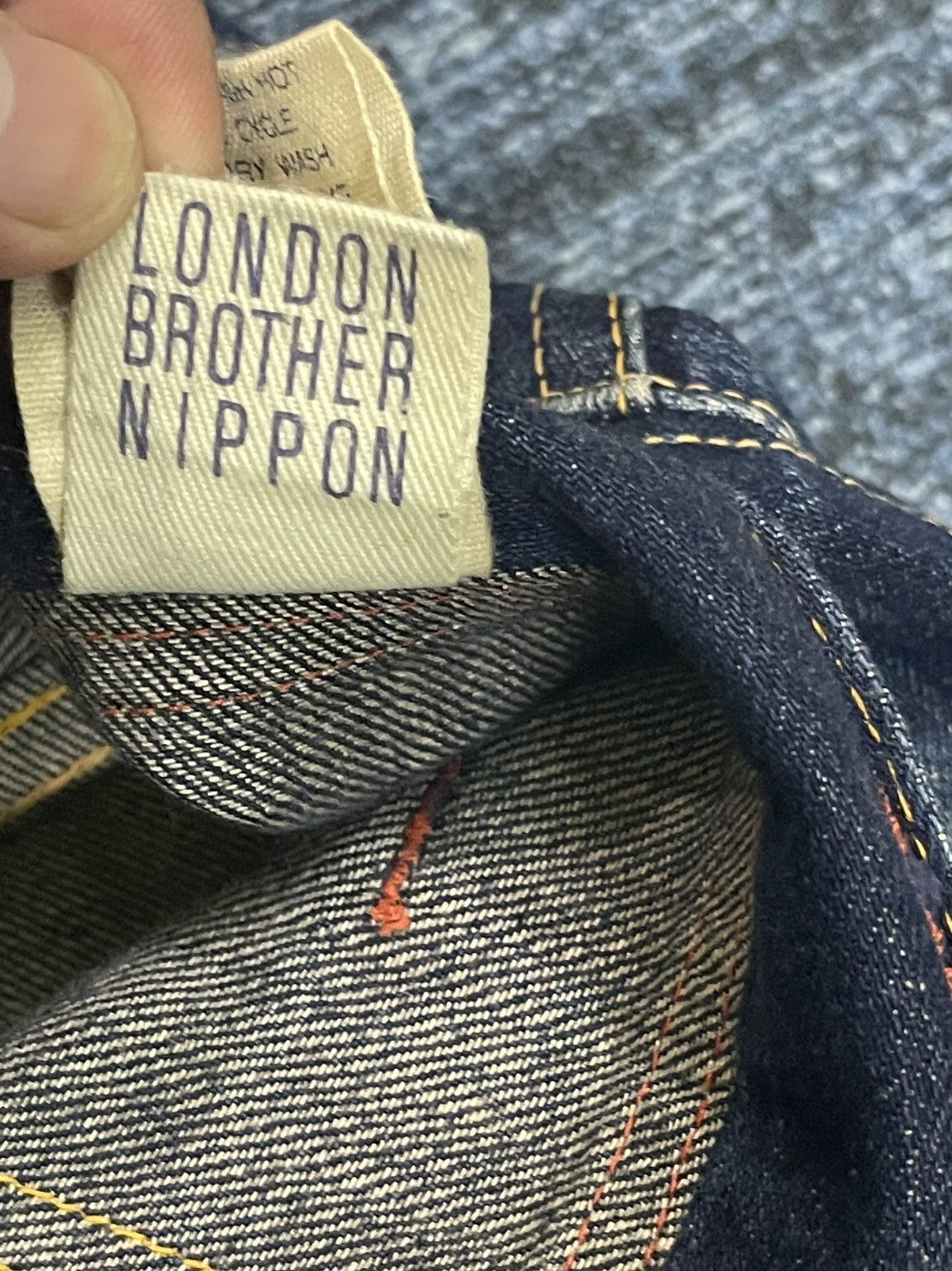 Evisu 📌Binding Now📌EVISU YAMANE SIOTANI BROTHERS DENIM SELVEDGE Size US 39 - 20 Thumbnail