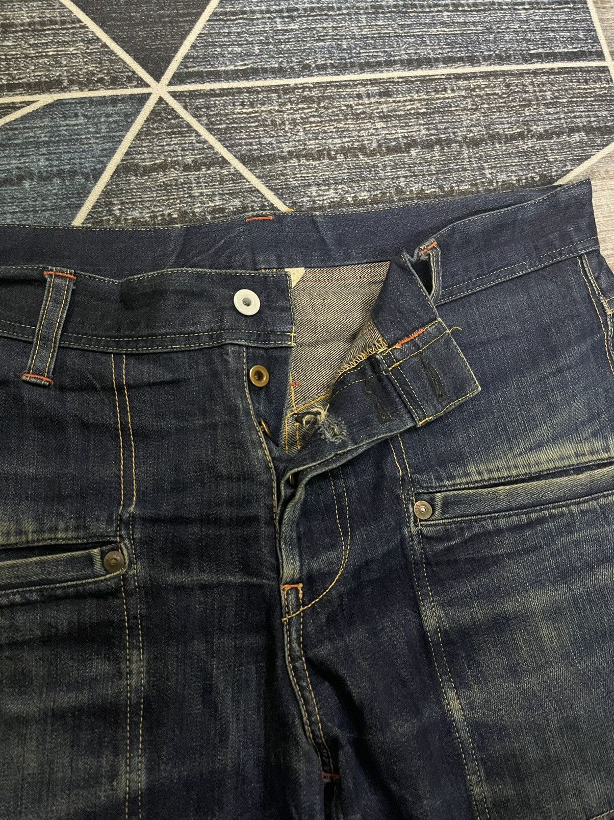 Evisu 📌Binding Now📌EVISU YAMANE SIOTANI BROTHERS DENIM SELVEDGE Size US 39 - 8 Thumbnail