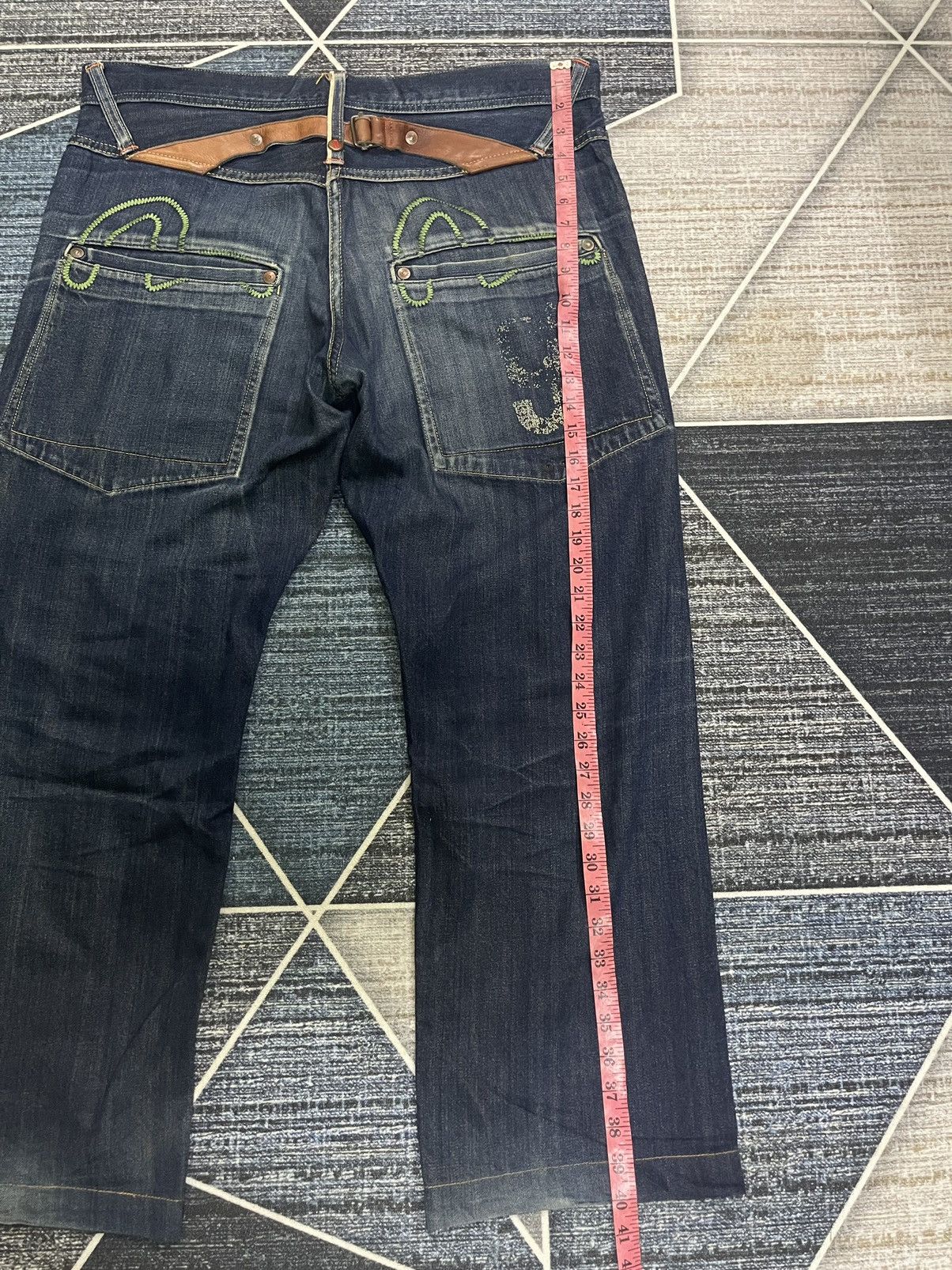 Evisu 📌Binding Now📌EVISU YAMANE SIOTANI BROTHERS DENIM SELVEDGE Size US 39 - 12 Thumbnail