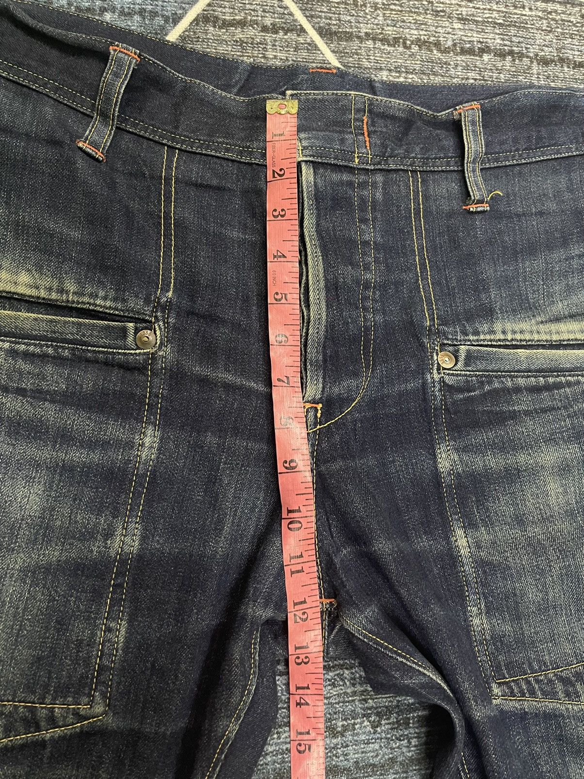 Evisu 📌Binding Now📌EVISU YAMANE SIOTANI BROTHERS DENIM SELVEDGE Size US 39 - 15 Thumbnail