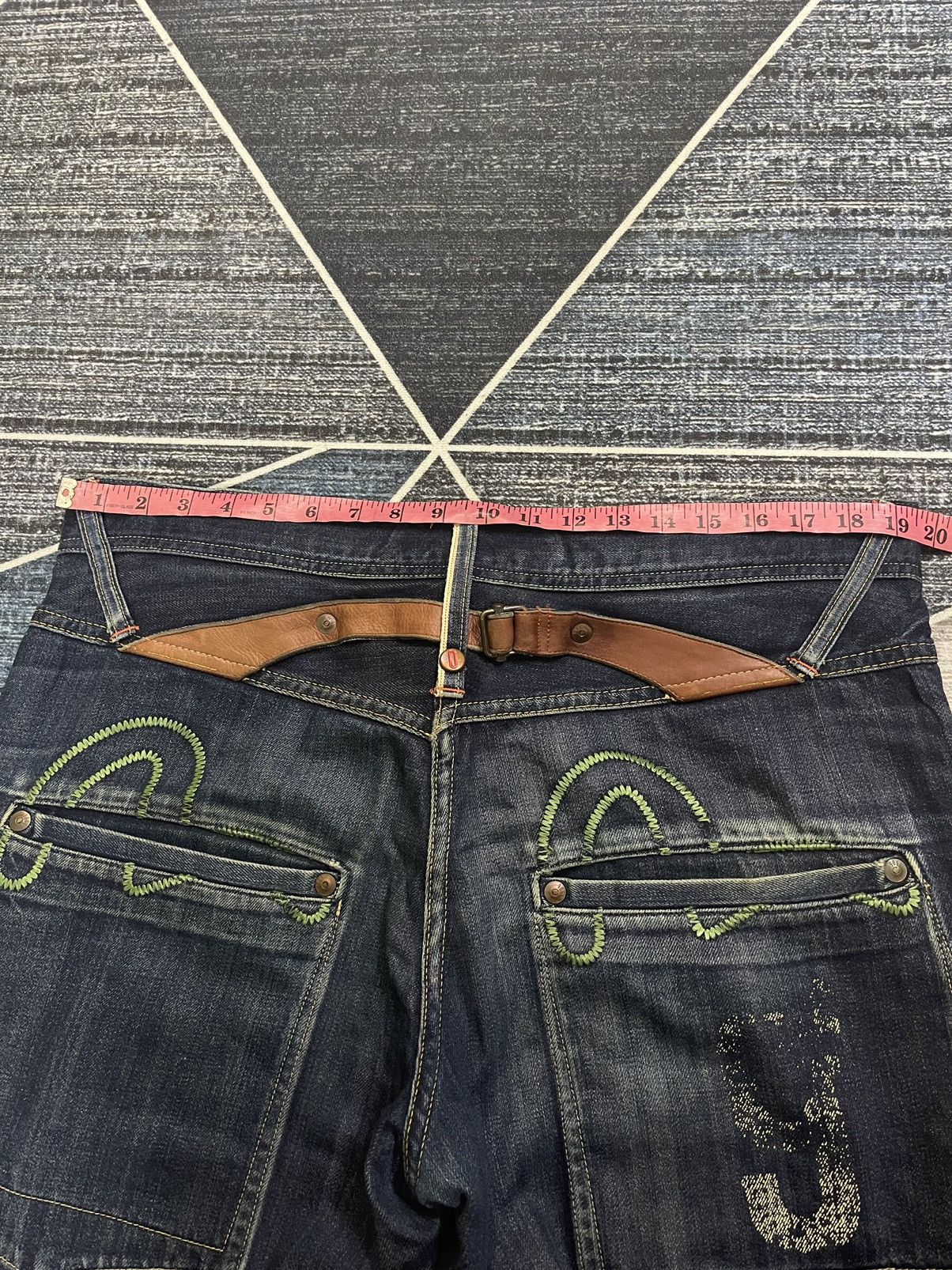 Evisu 📌Binding Now📌EVISU YAMANE SIOTANI BROTHERS DENIM SELVEDGE Size US 39 - 11 Thumbnail