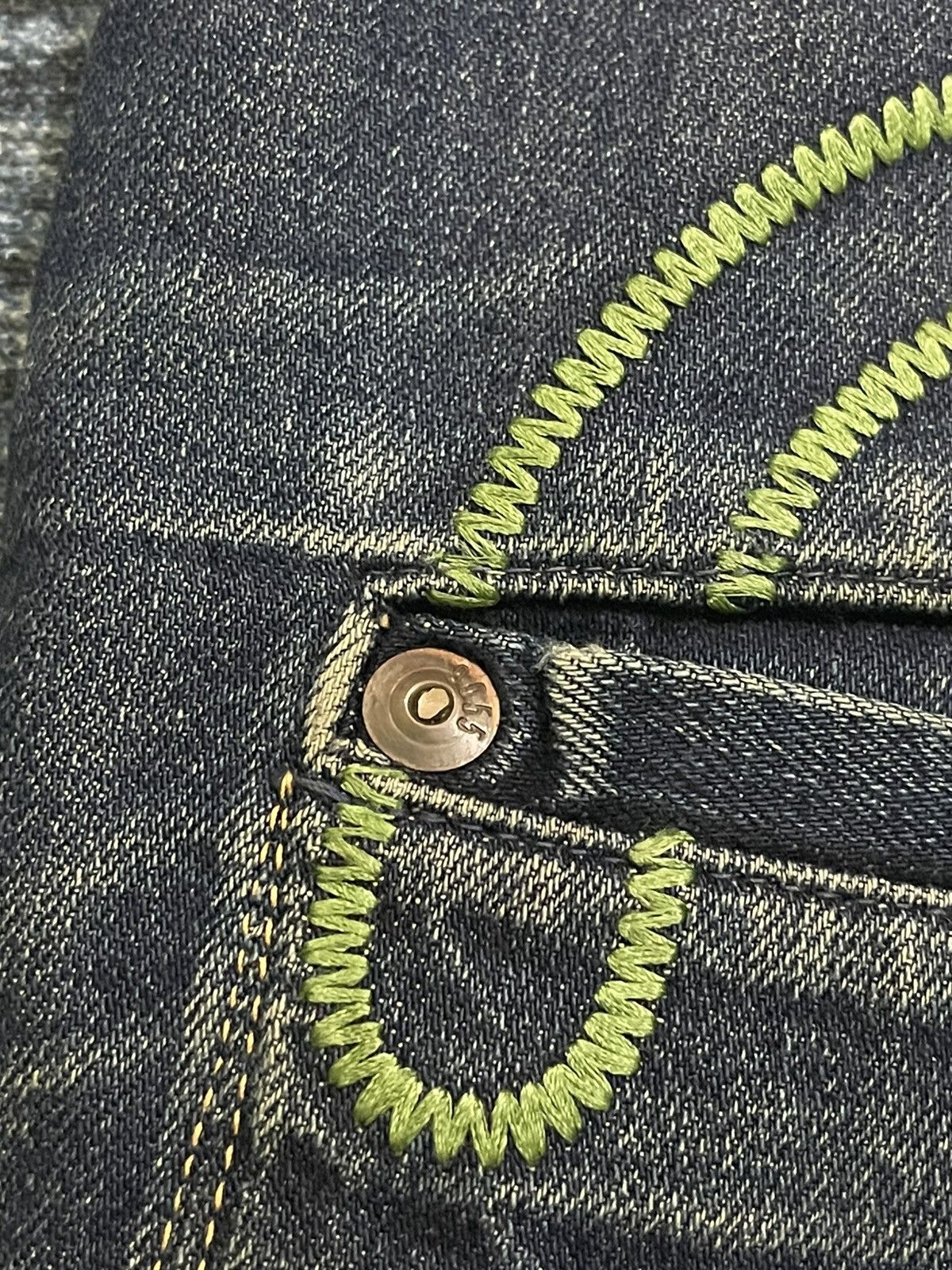 Evisu 📌Binding Now📌EVISU YAMANE SIOTANI BROTHERS DENIM SELVEDGE Size US 39 - 5 Thumbnail