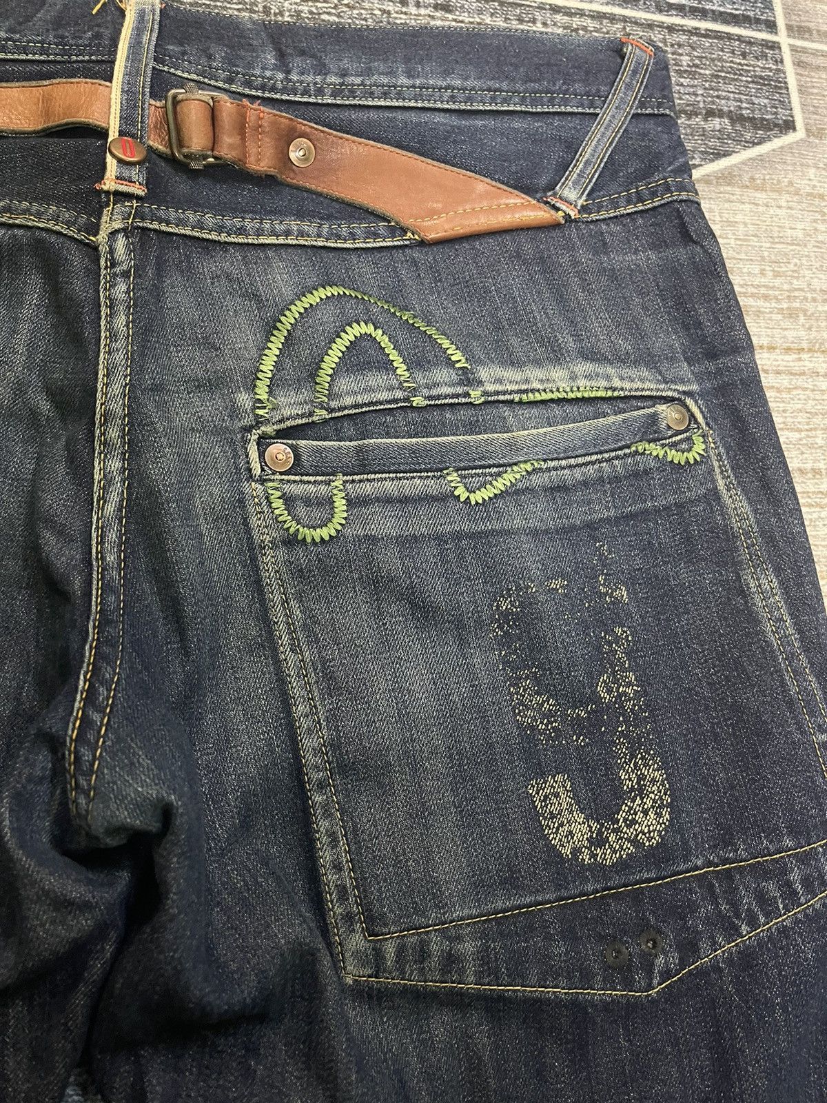 Evisu 📌Binding Now📌EVISU YAMANE SIOTANI BROTHERS DENIM SELVEDGE Size US 39 - 6 Thumbnail