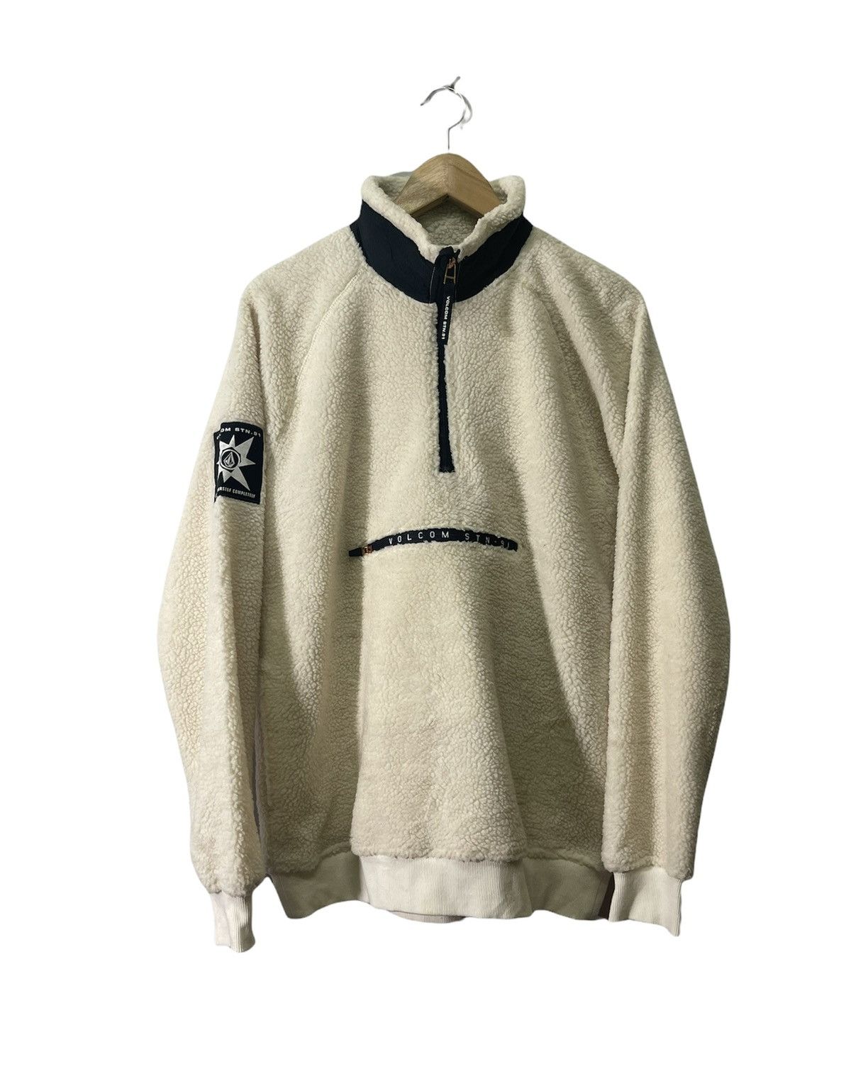 Vintage × Volcom VINTAGE VOLCOM FLEECE JACKET RARE DESIGN Size US M / EU 48-50 / 2 - 1 Thumbnail